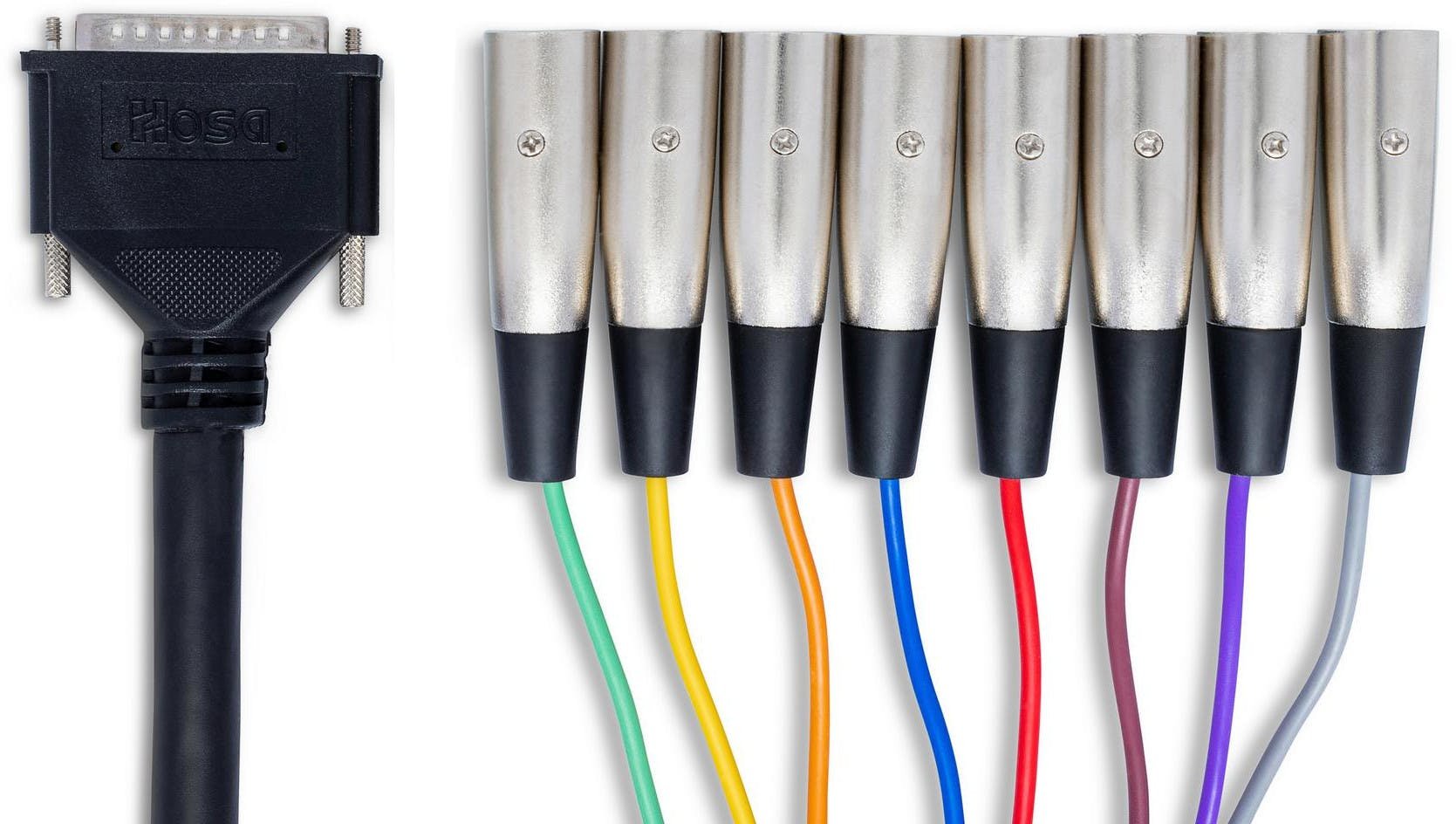 Hosa DB25 to 8 X Male XLR Loom - 3 Metre - DTM-803-DTM-800-Connector.jpg