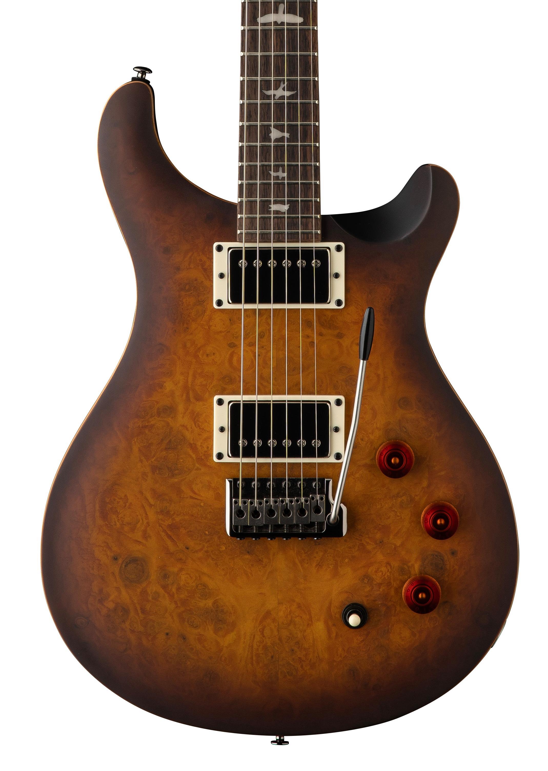 PRS Limited Edition SE Exotic DGT David Grissom Laurel Burl in McCarty Tobacco Burst - SE DGT Laurel Burl Limited Edition McCarty Tobacco Burst-hero.jpg