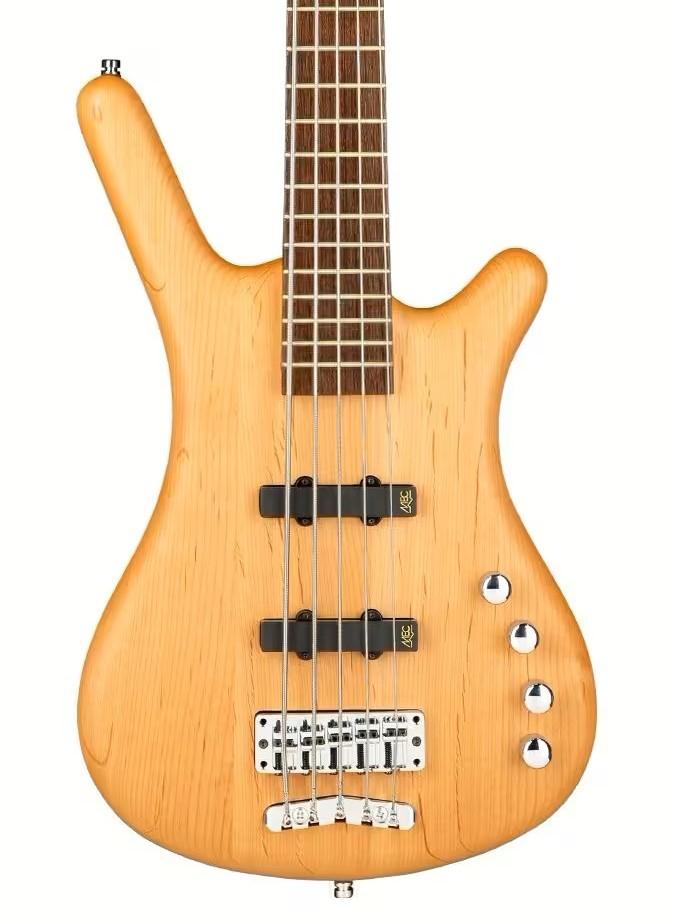 Warwick RockBass Guitar Corvette Basic 5 in Natural Transparent - RB0089 7.jpg