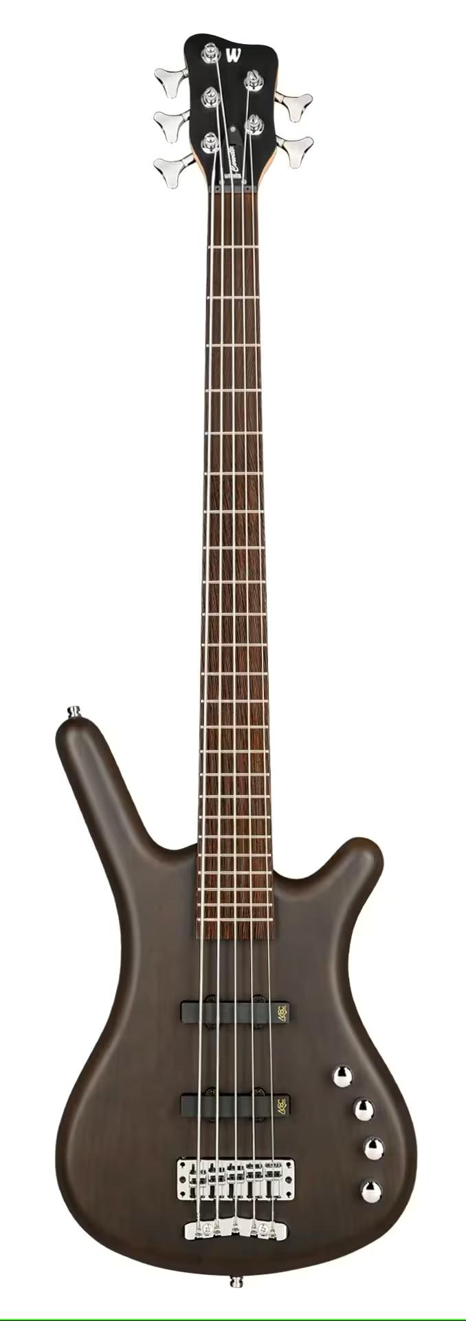 Warwick RockBass Guitar Corvette Basic 5 in Nirvana Black Transparent - RB0078 4.jpg