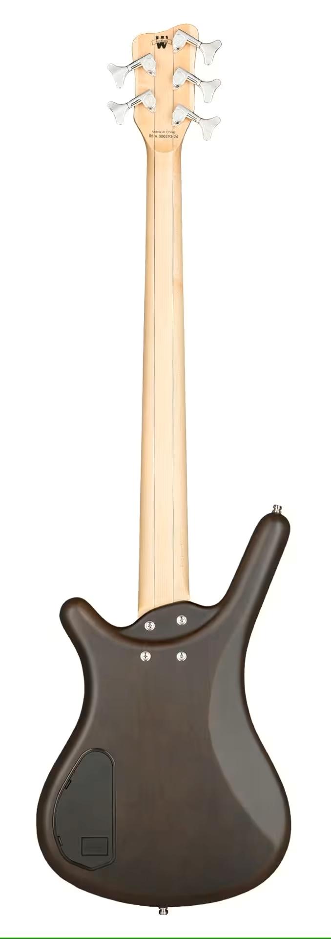 Warwick RockBass Guitar Corvette Basic 5 in Nirvana Black Transparent - RB0078 5.jpg