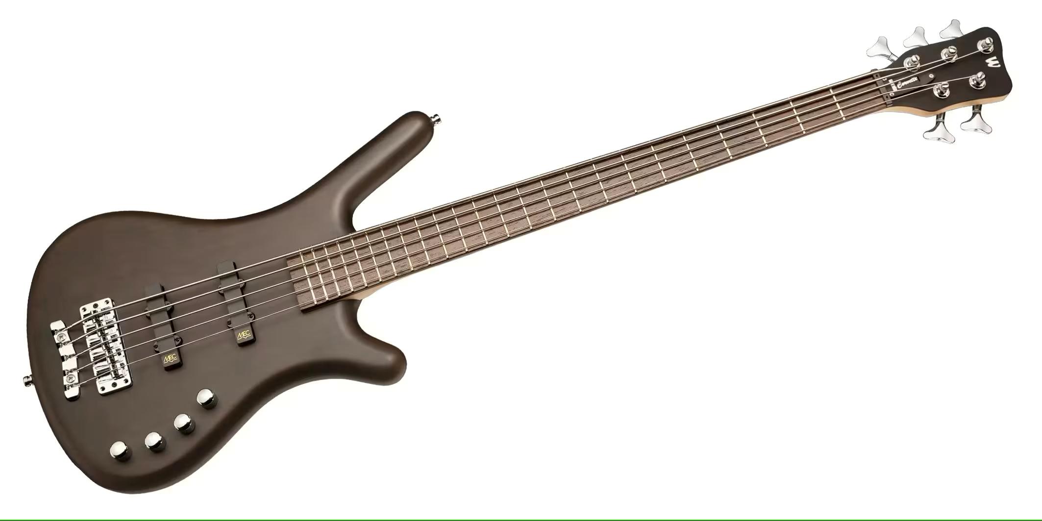 5 Basic Corvette Guitar RockBass Warwick ブラック 5弦 Bass Corvette Warwick in Black Nirvana ベース