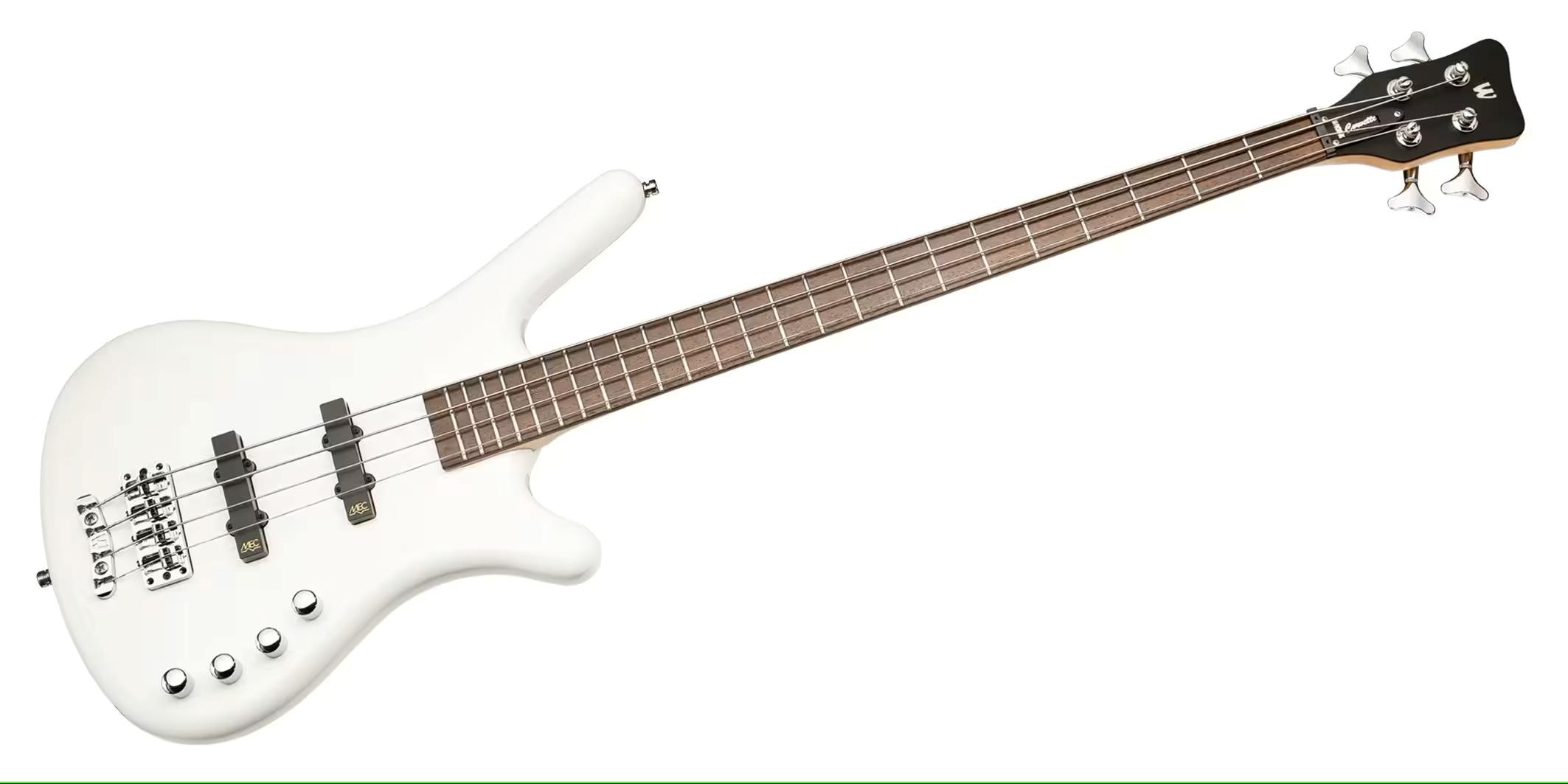 Warwick RockBass Guitar Corvette Basic 4 in Solid White  - RB0071.jpg