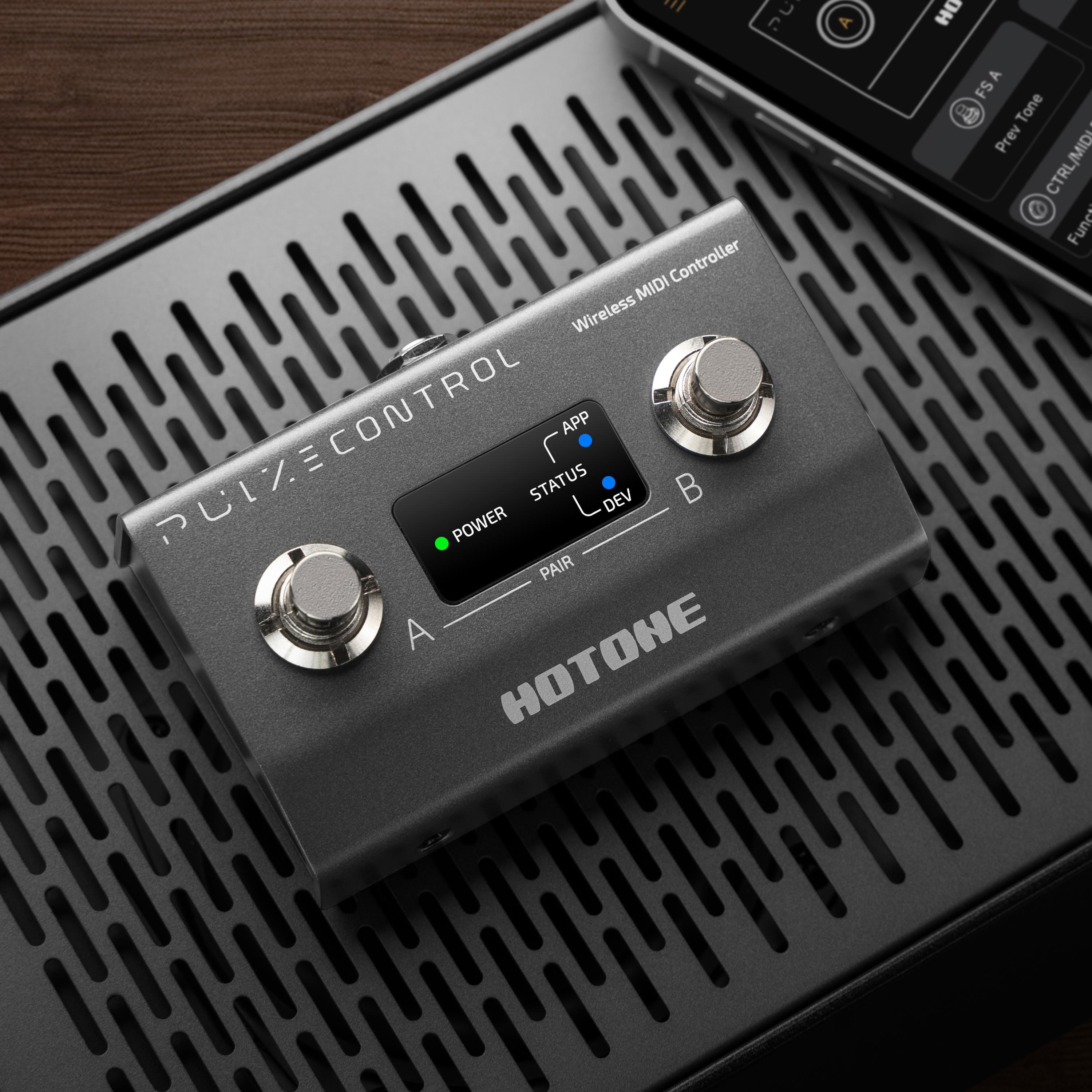Hotone Pulze Control Wireless MIDI Controller - Andertons Music Co.