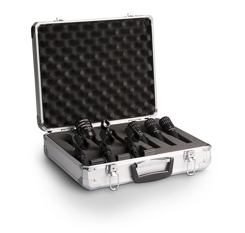 Audix DP4 Four Piece Drum Kit Microphone Set - 55468-DP4_Kit_Web.jpg