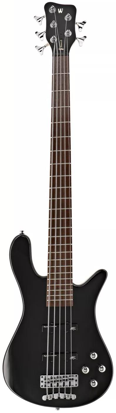 Warwick RockBass Guitar Streamer LX 5 in Solid Black High Polish - RB0288 2.jpg