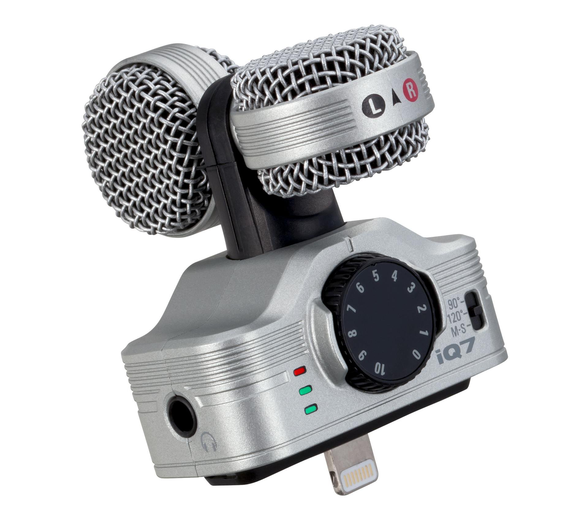 Zoom IQ7 Stereo Mic for iOS Devices - 368055-iQ7_slant.jpg
