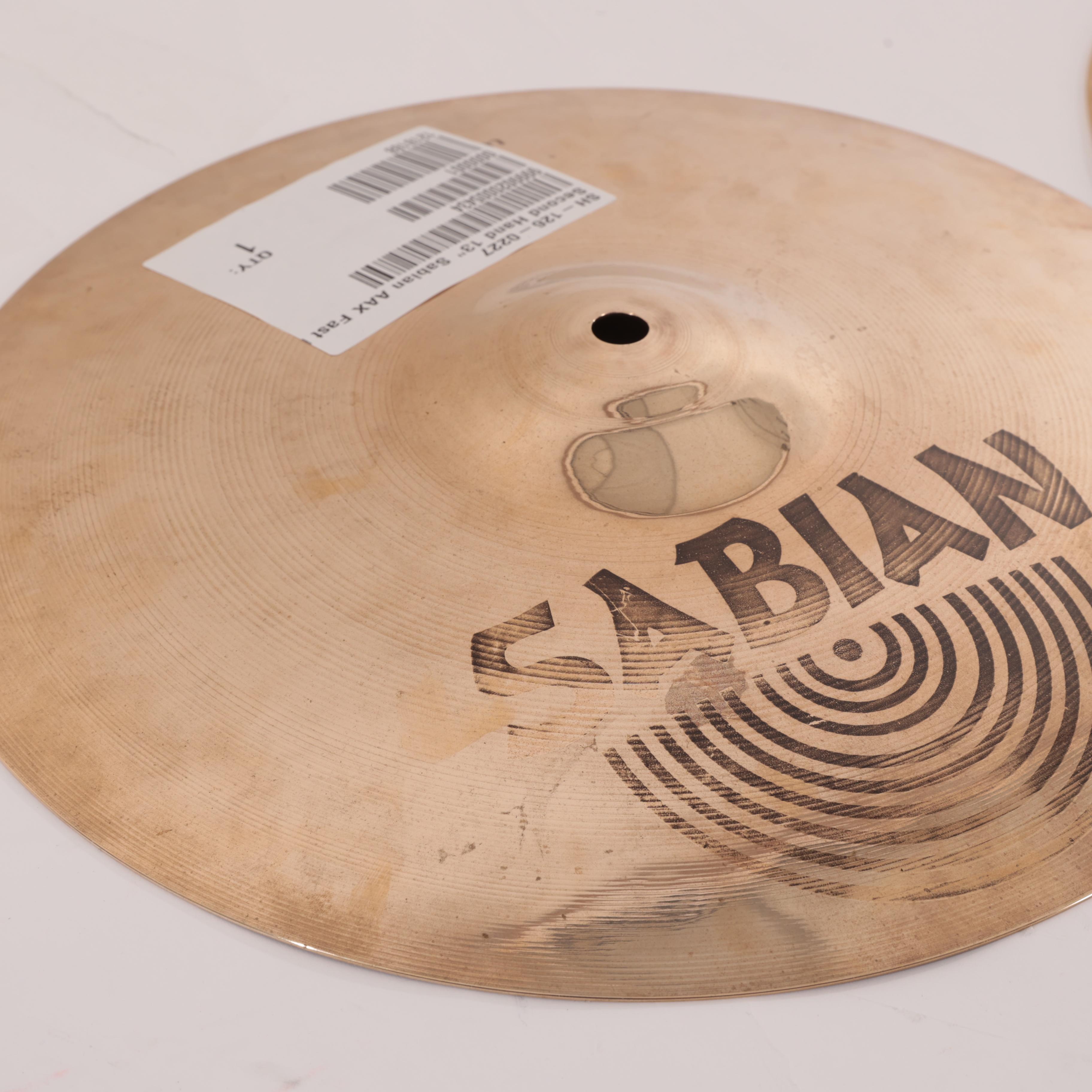 Second Hand 13" Sabian AAX Fast Hats 227 - SH-126-0227 (3).jpg