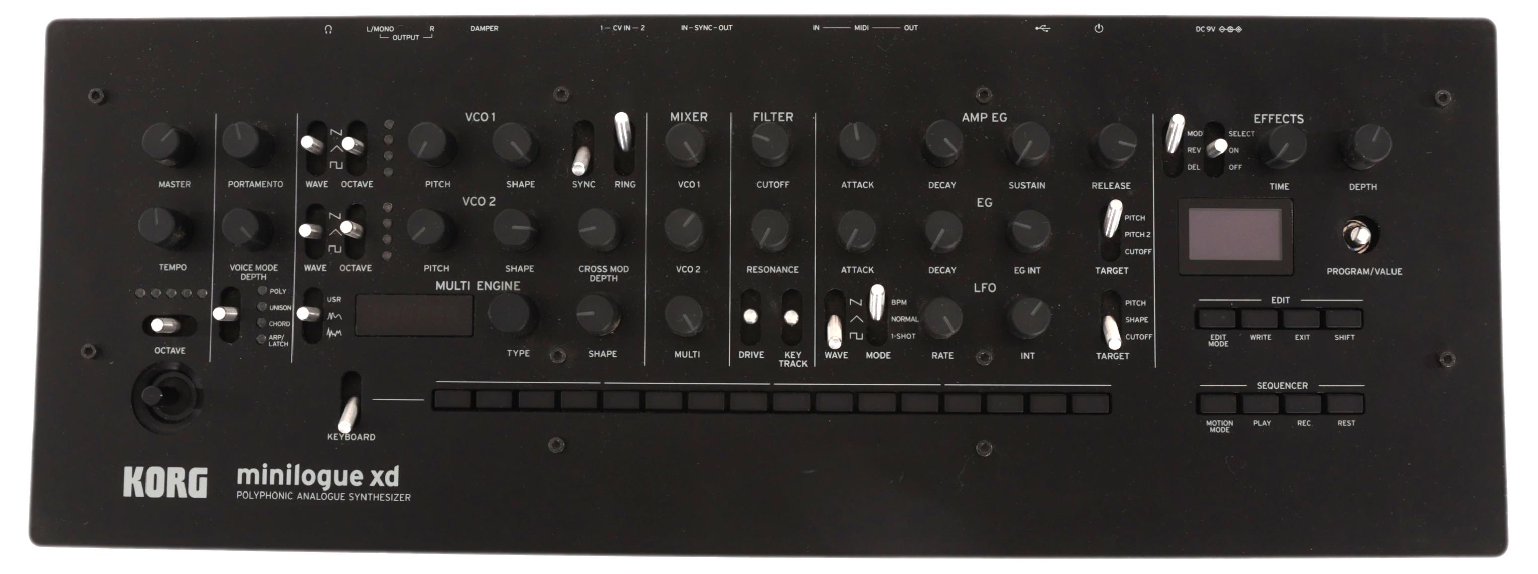 Second Hand Korg Minilogue XD Polyphonic Analog Desktop Module Synthesizer 098 - SH-204-1098 (2).jpg