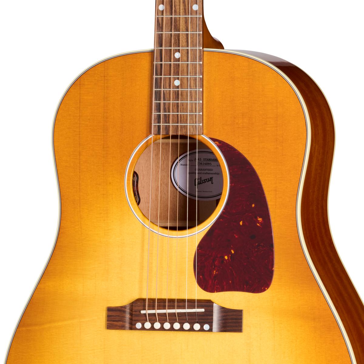 Gibson Montana J-45 Standard Electro Acoustic in Heritage Cherry Sunburst - MCRS45HCS_7_SoundHole-1200x1200-28e5ebb.jpg