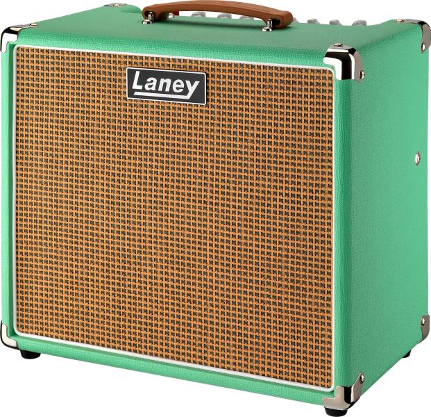 Laney Limited Edition LIONHEART FOUNDRY Series LF60-112 60w 1x12 Combo in Seafoam Green - LF60-112_Left.jpg