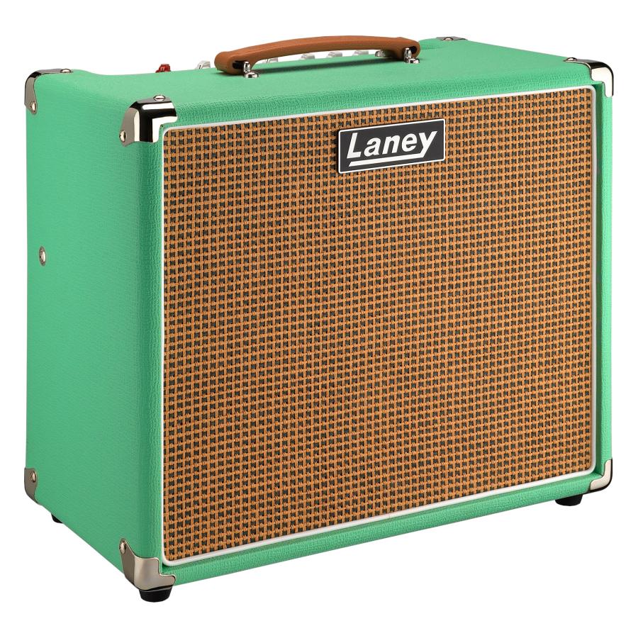 Laney Limited Edition Lionheart Foundry Series LF60-112-SFG 60W 1x12" Guitar Amp Combo in Sea Foam Green - LF60-112-SFG-Laney-Left.jpg