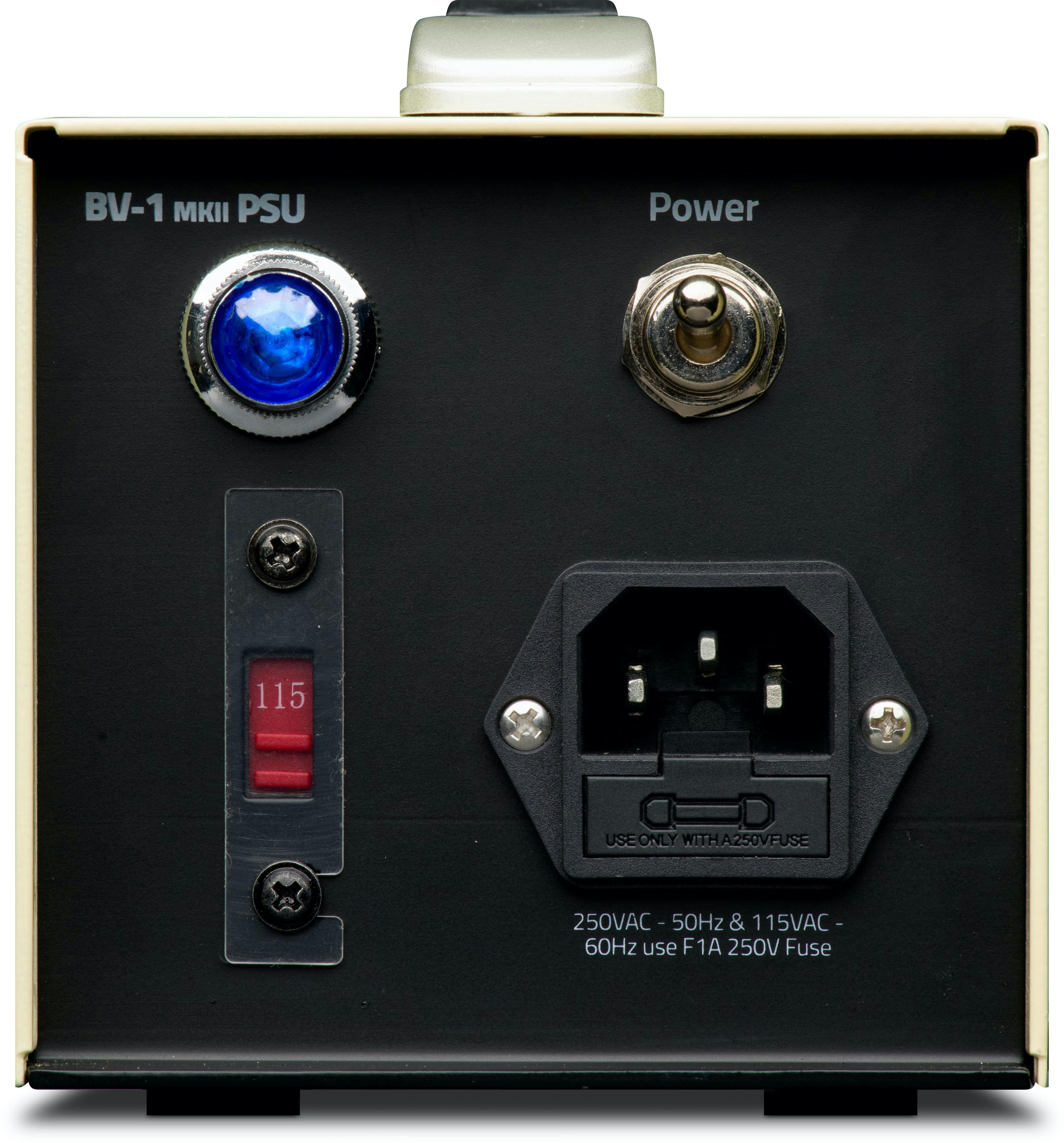 Avantone BV1 Mk II Large Diaphragm Valve Condenser Microphone - AV-BV1MK2-Avantone-BV-1-mkII-PSU-Back.jpg