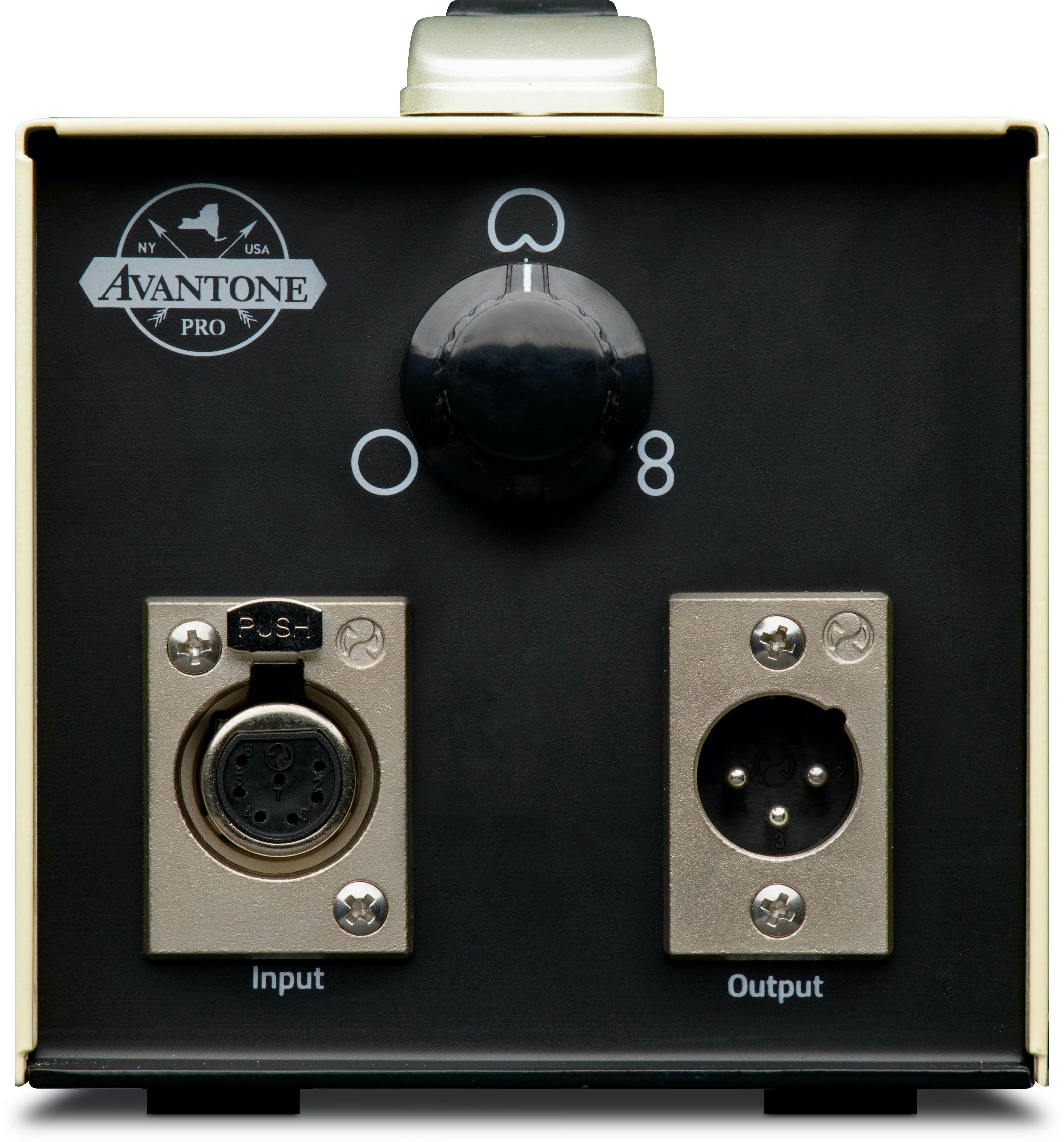 Avantone BV1 Mk II Large Diaphragm Valve Condenser Microphone - AV-BV1MK2-Avantone-BV-1-mkII-PSU-Front.jpg