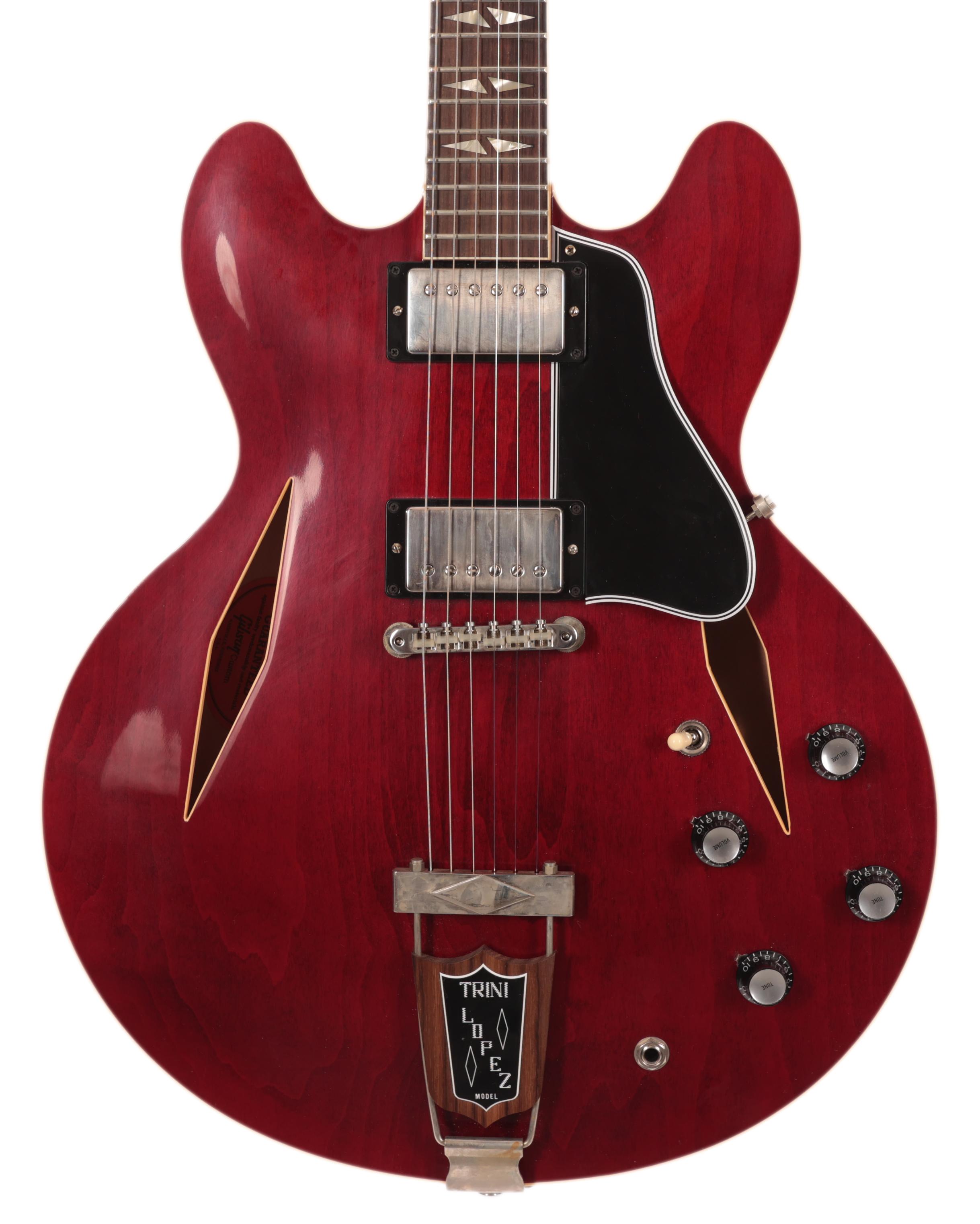 Second Hand Gibson Trini Lopez in Cherry Red - SOR00982-1 (2).jpg