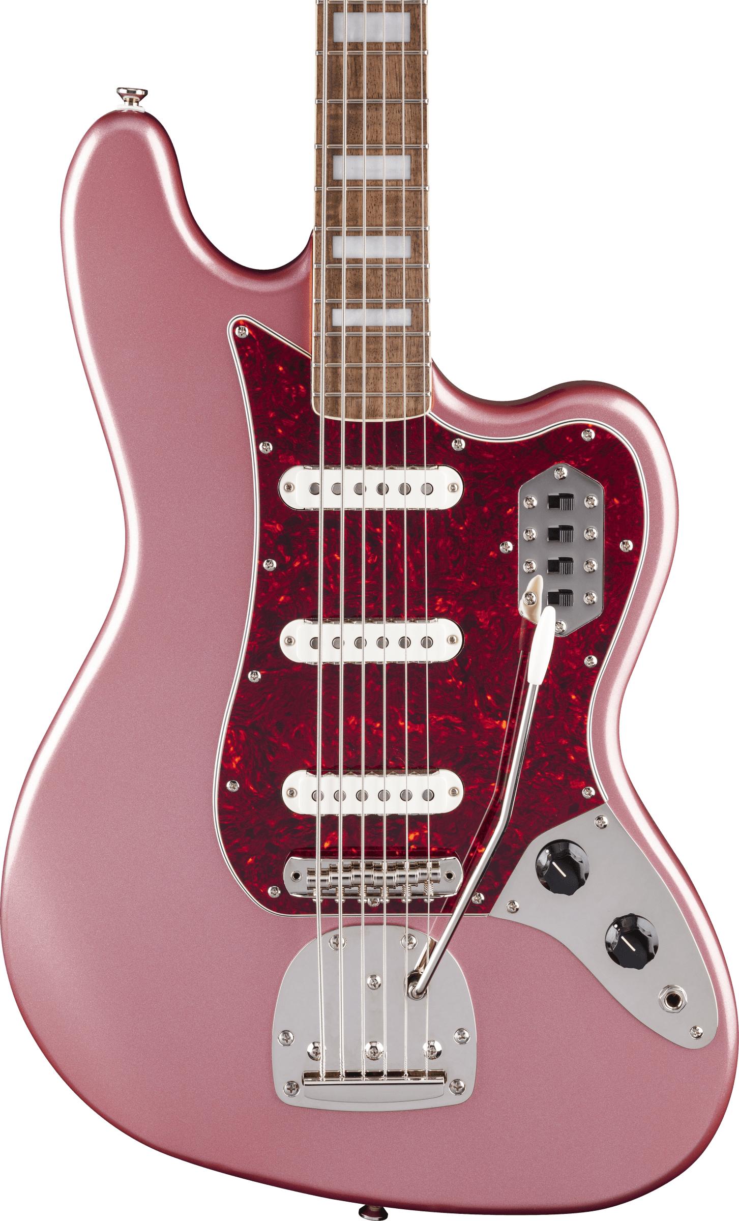 Squier FSR Limited Edition Classic Vibe Bass Guitar VI in Burgundy