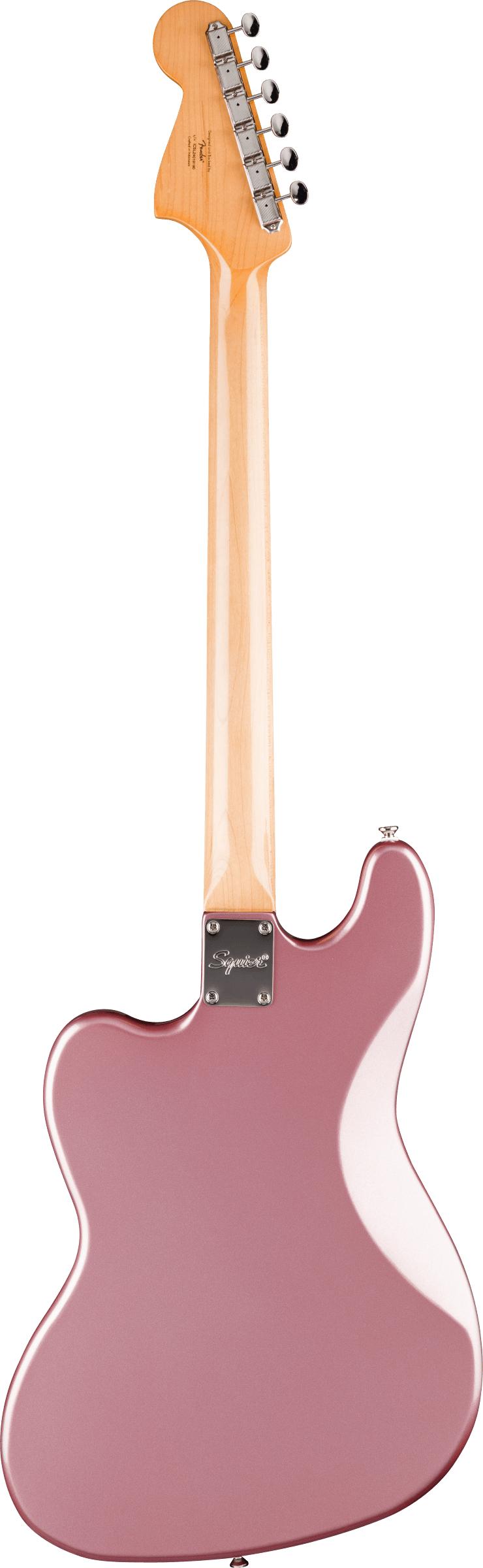 Squier FSR Limited Edition Classic Vibe Bass Guitar VI in Burgundy Mist  - 0374582566_sqr_ins_bck_1_rl.jpg