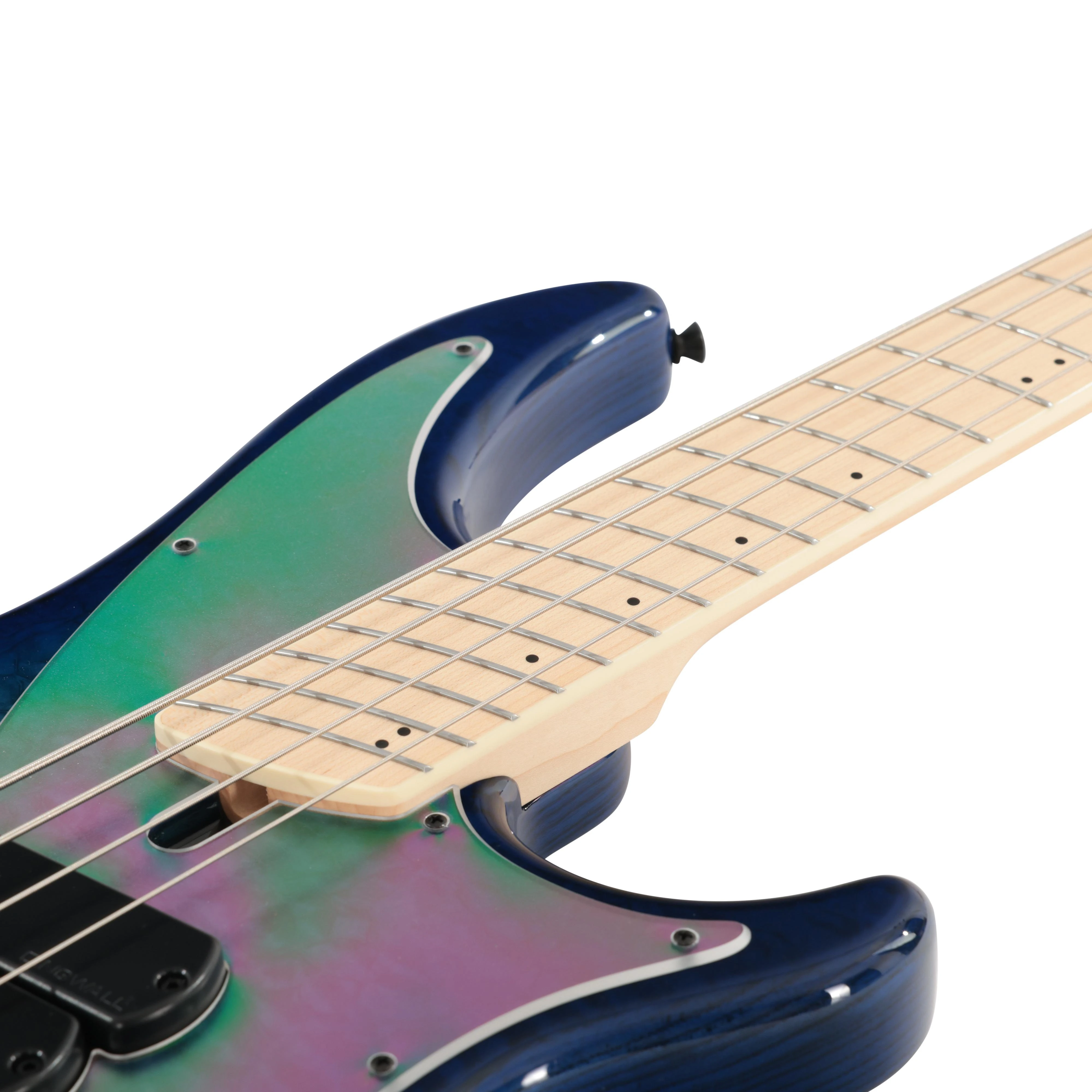 Dingwall Combustion Nashville Edition 4-String Bass Guitar in Quilted Indigoburst, Maple Board - CN34QIBMSH (6).jpg