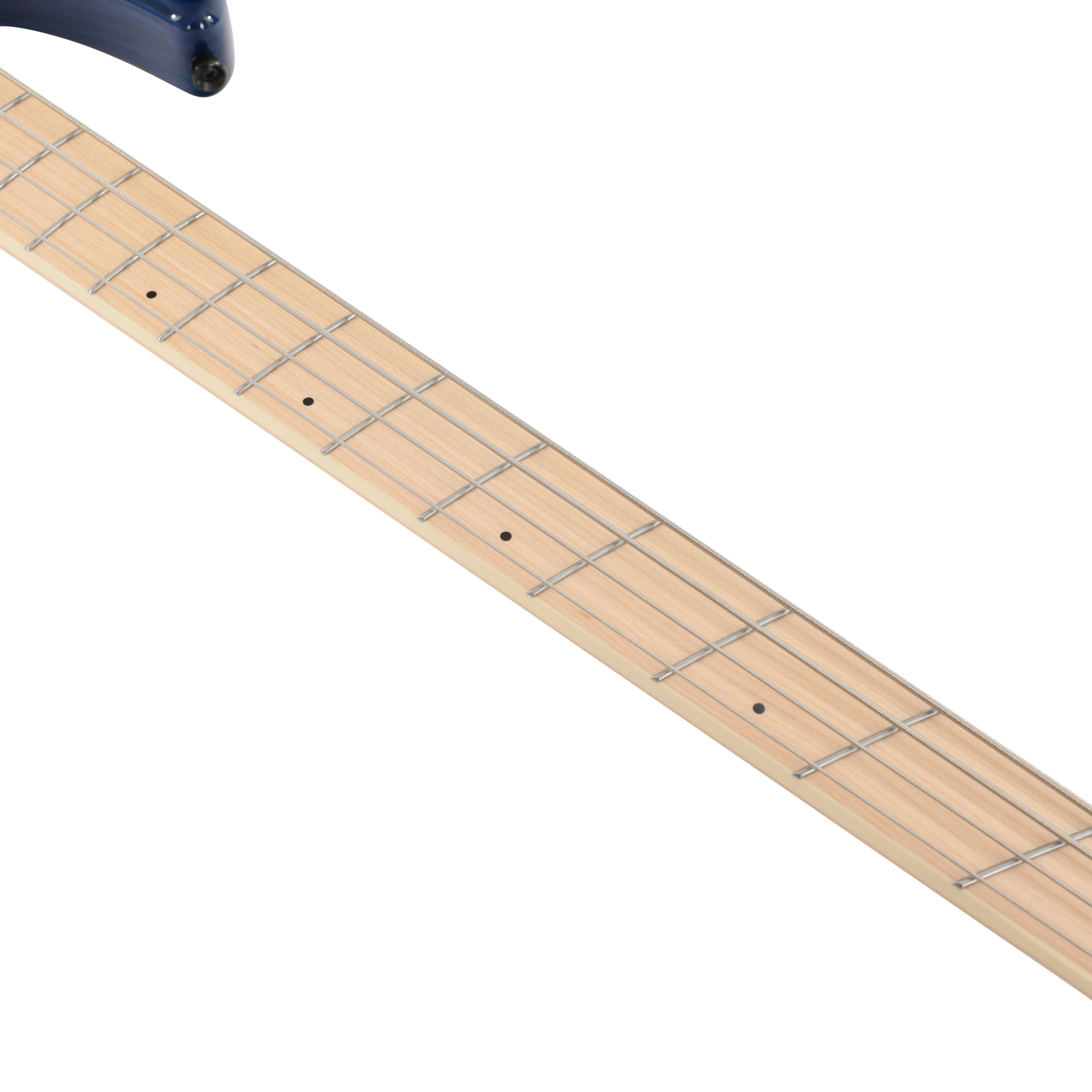 Dingwall Combustion Nashville Edition 4-String Bass Guitar in Quilted Indigoburst, Maple Board - CN34QIBMSH (10).jpg