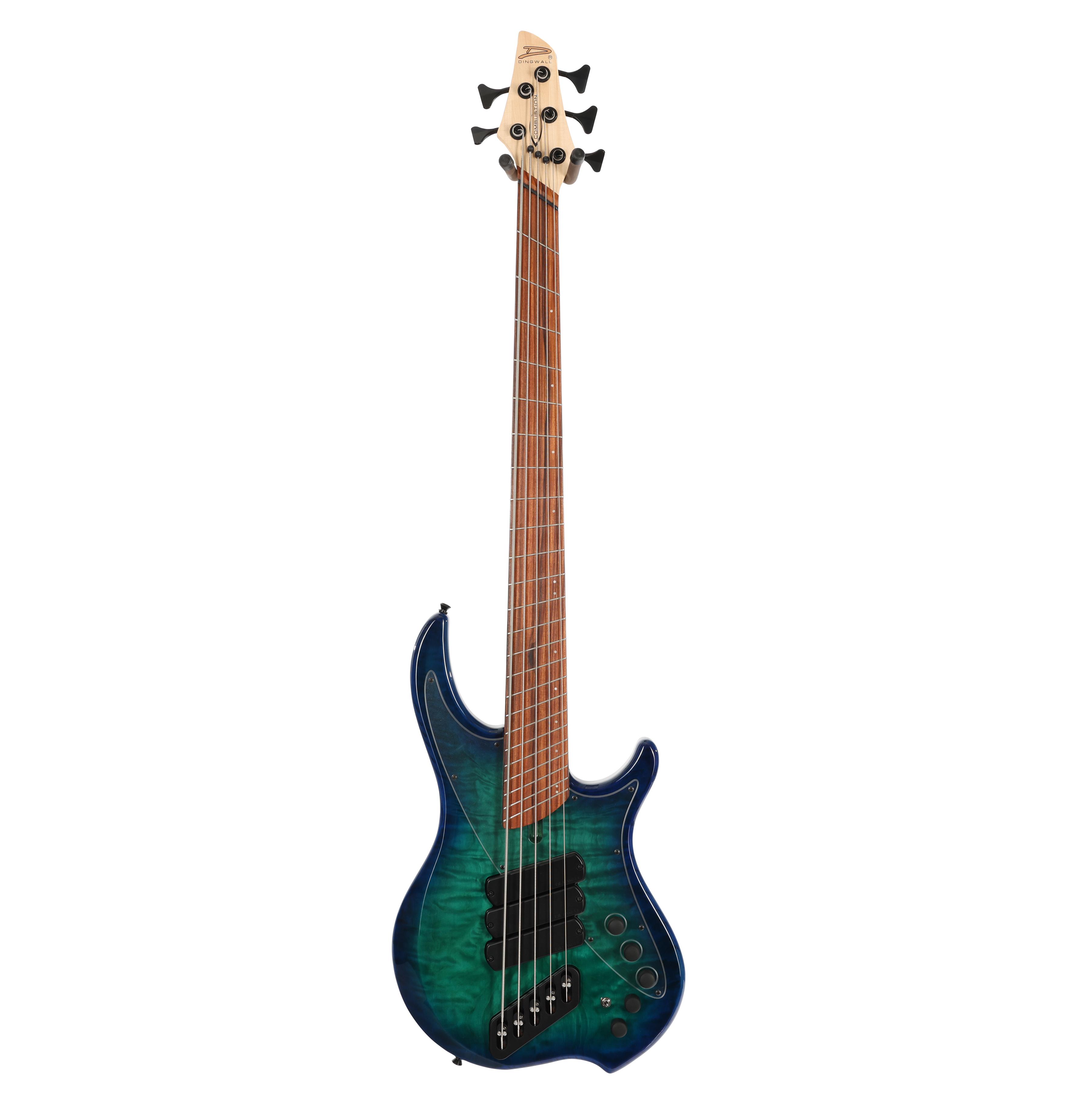 Dingwall Combustion Nashville Edition 5-String Bass Guitar in Quilted Whalepool Burst, Pau Ferro Board - CN35QWBPSH (4).jpg