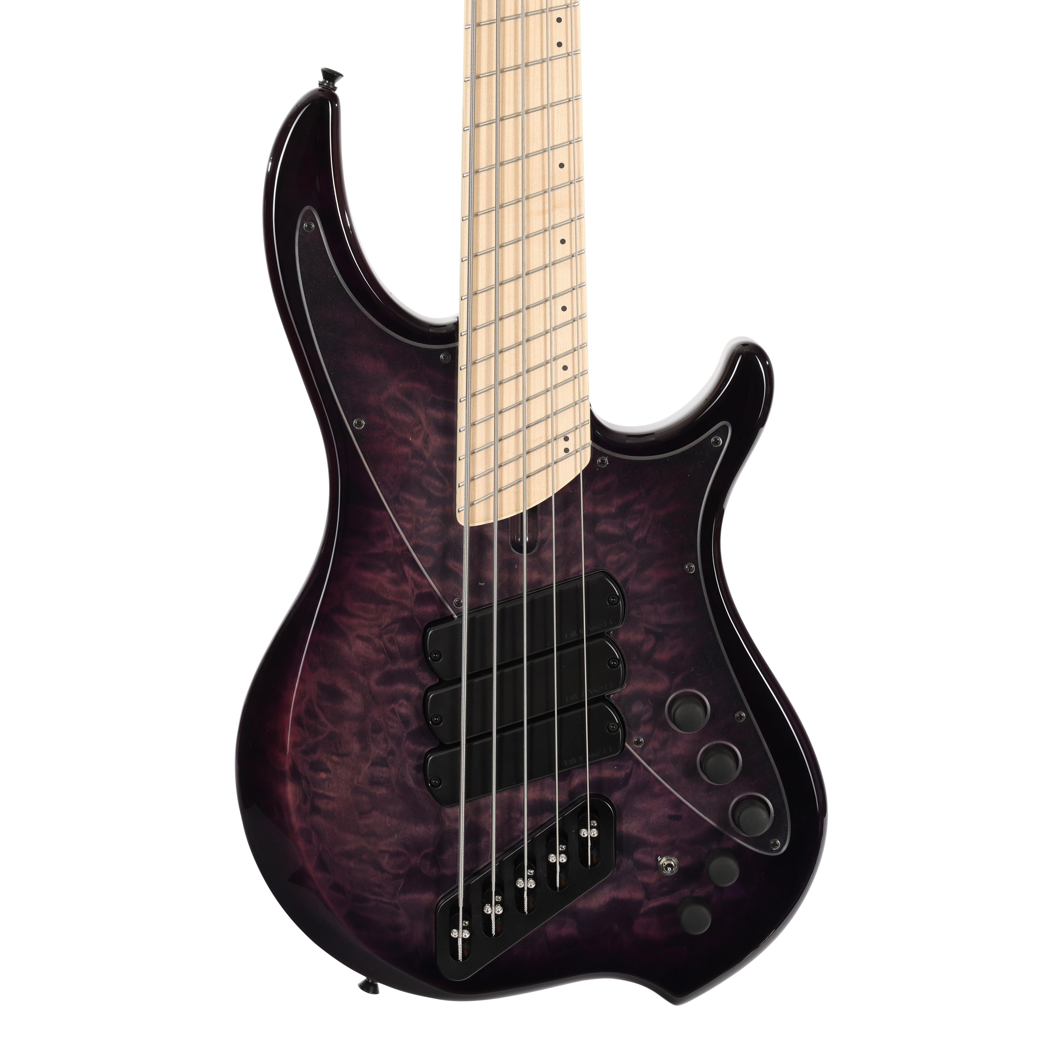 Dingwall Combustion Nashville Edition 5-String Bass Guitar in Quilted Ultraviolet Burst, Maple Board - CN35QUVMSH (2).jpg