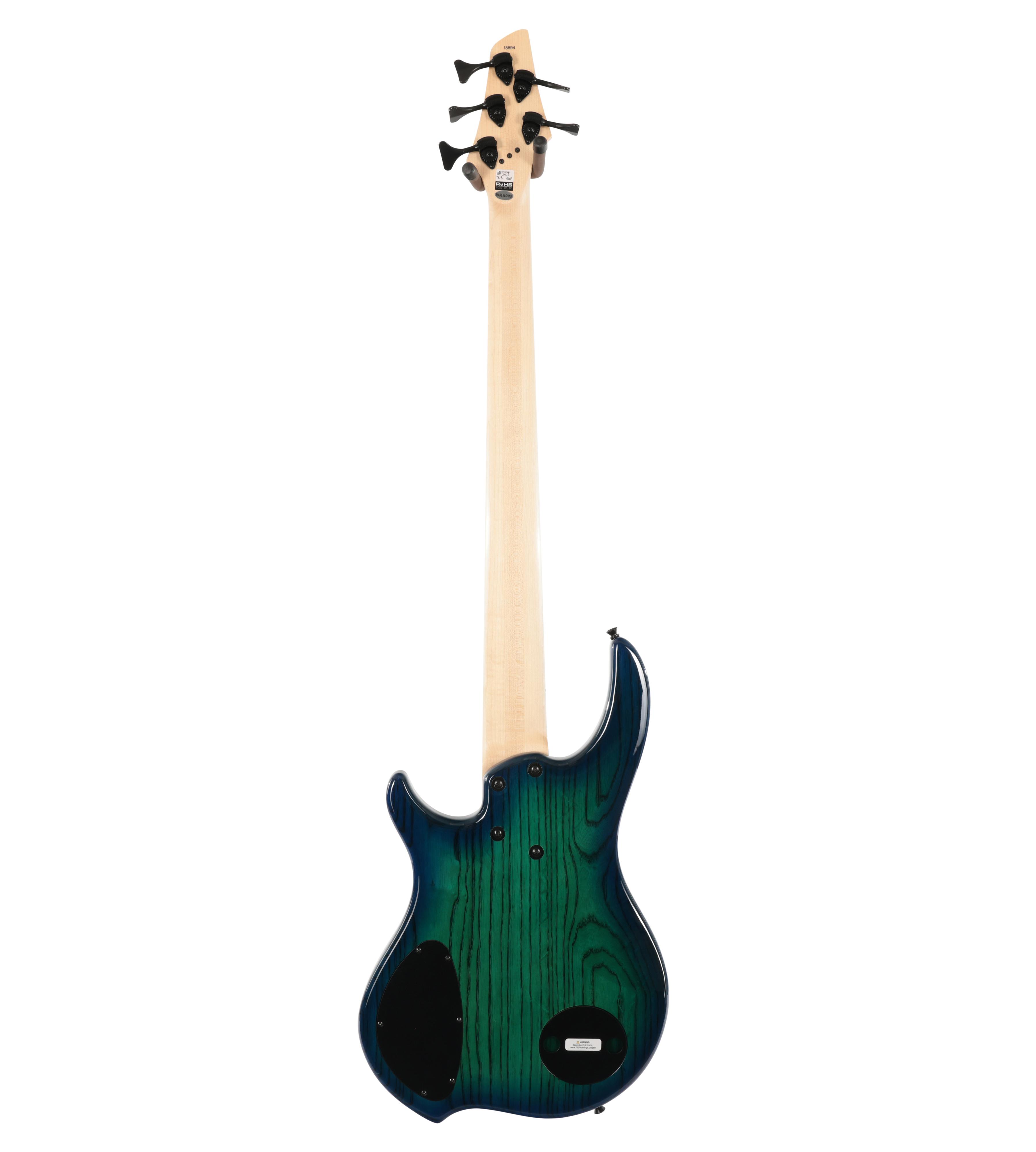 Dingwall Combustion Nashville Edition 5-String Bass Guitar in Quilted Whalepool Burst, Maple Board - CN35QWBMSH (3).jpg