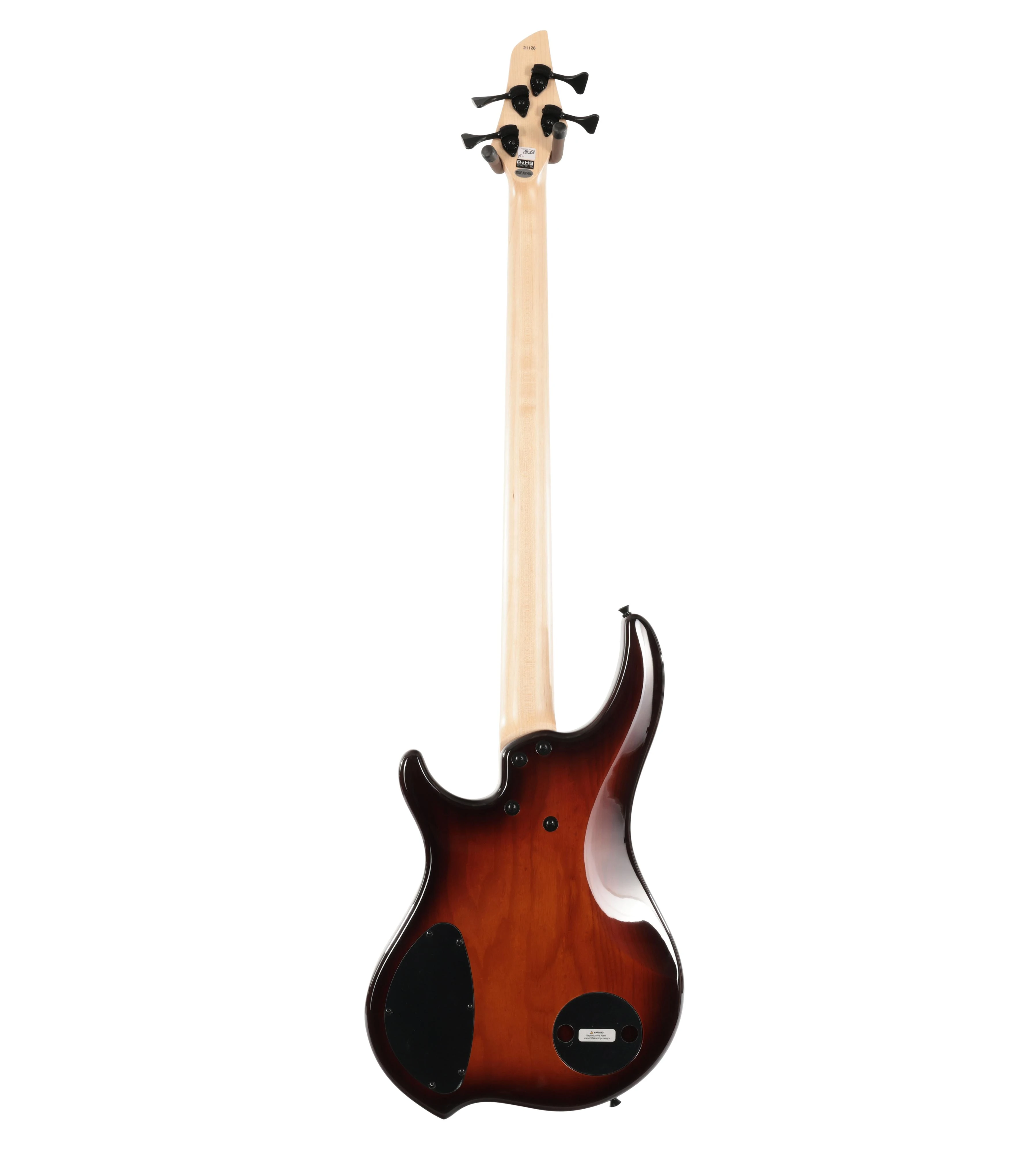 Dingwall Combustion Nashville Edition 4-String Bass Guitar in Quilted Vintage Burst, Maple Board - CNA34QVBMSH (4).jpg