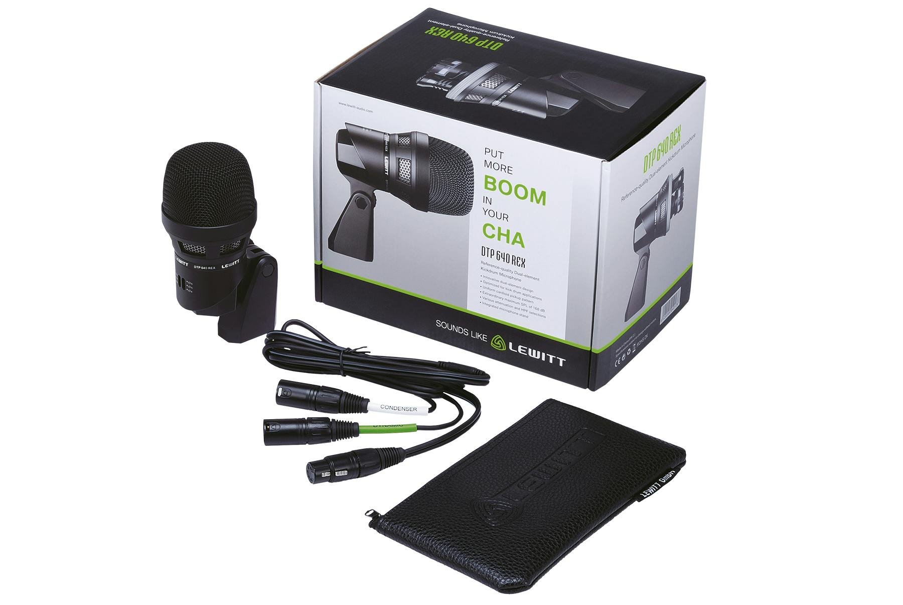 Lewitt DTP 640 REX Dual-Capsule Kick Drum Microphone - 253444-DTP-640-REX+D.jpg