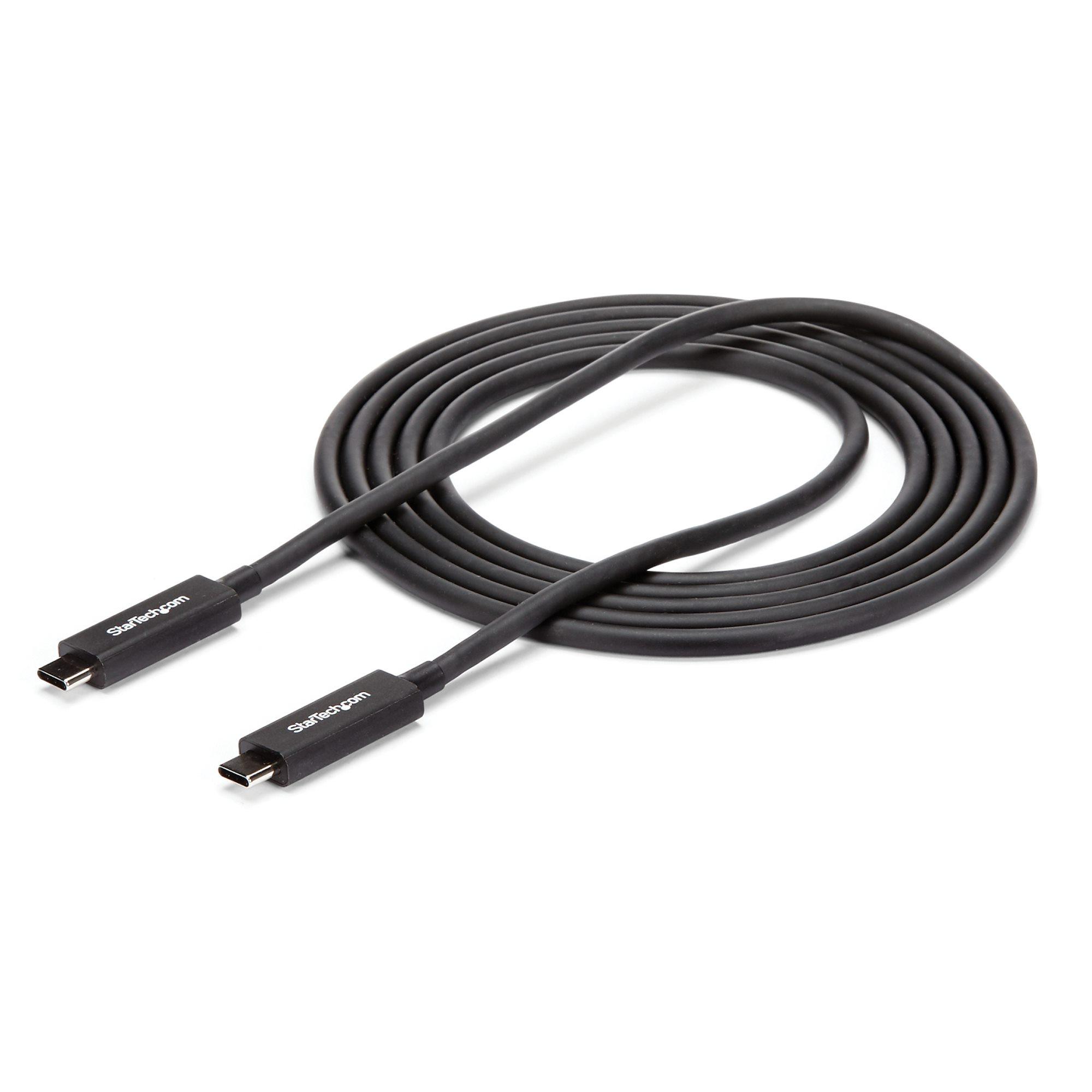 StarTech Thunderbolt 3 / USB C Cable - 2M - Black - V933632 (9).jpg