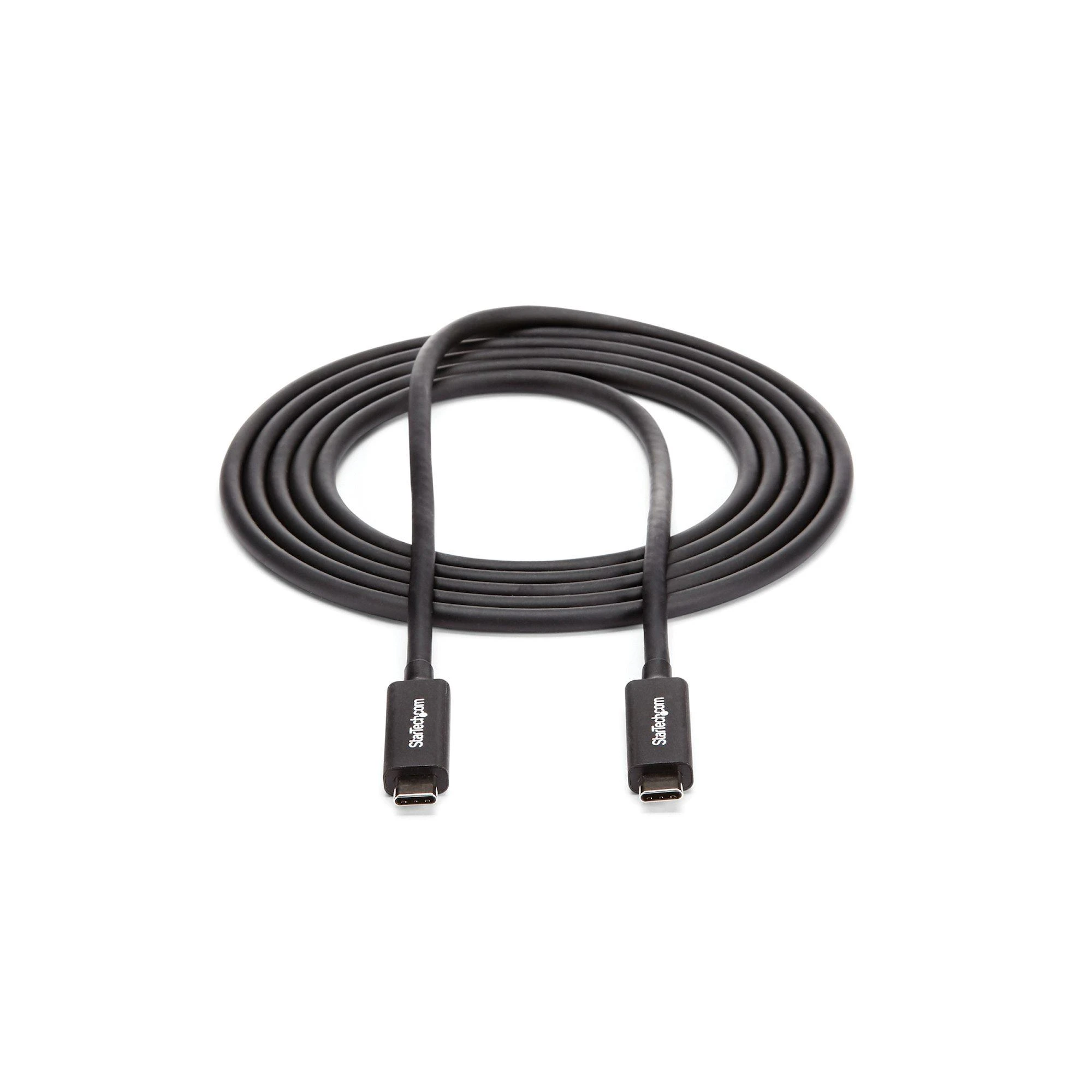 StarTech Thunderbolt 3 / USB C Cable - 2M - Black - V933632 (1).jpg