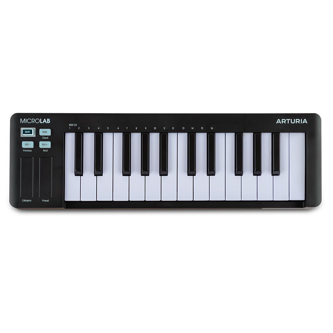 Arturia Microlab MK3 25 Key MIDI Keyboard & Controller in Black - 231512 (5).jpg