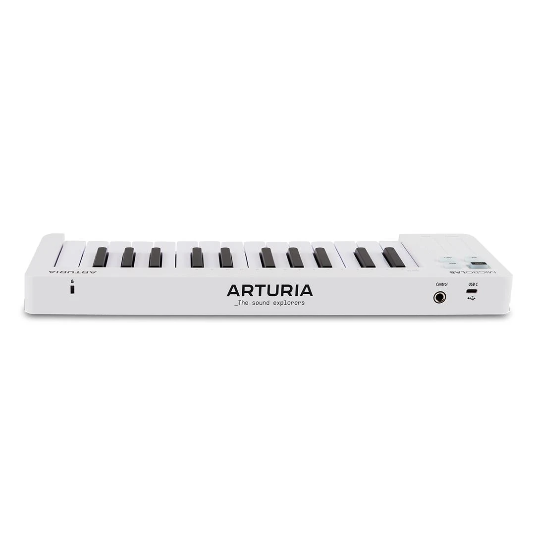 Arturia Microlab MK3 25 Key MIDI Keyboard & Controller in White - 231511 (3).jpg