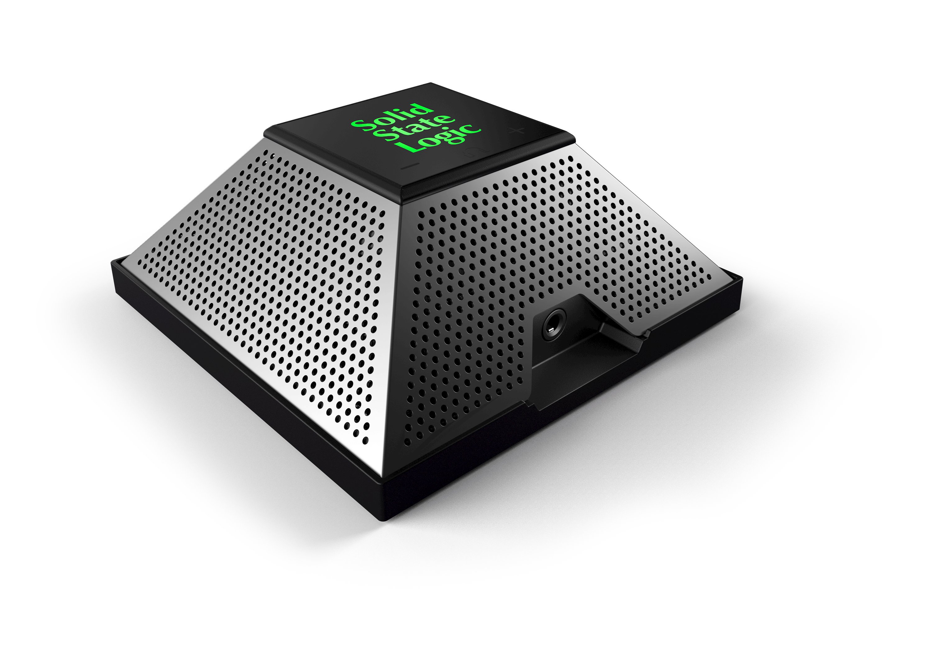 SSL CONNEX USB Quad Microphone - SSL0118-CONNEX-three-quarter-headphone-input.jpg