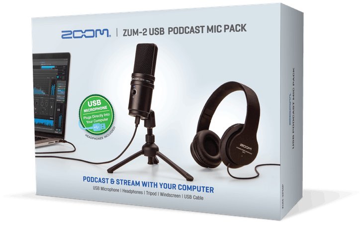 Zoom ZUM-2PMP USB Podcast Mic Pack - 499897-1647945317440.jpg