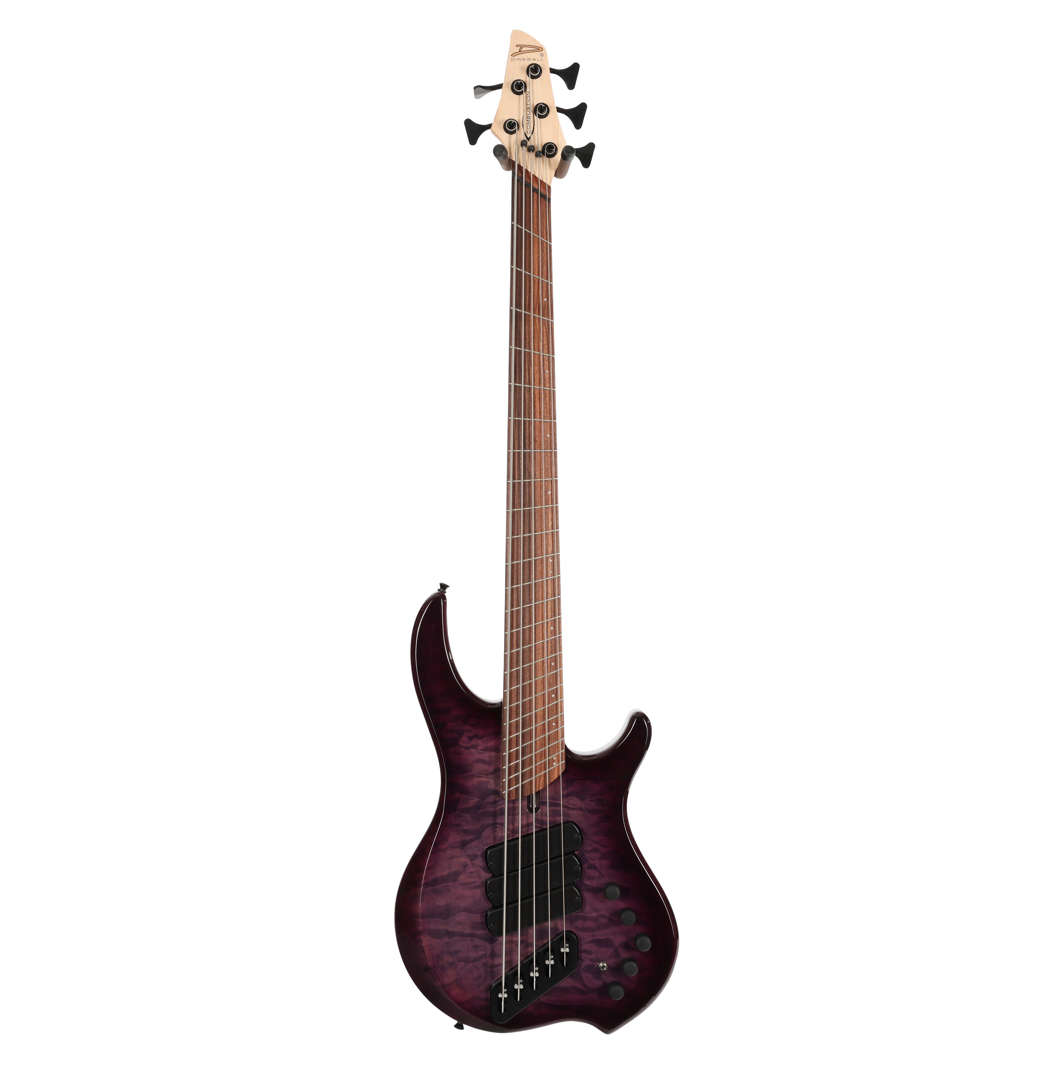 Dingwall Combustion Nashville Edition 5-String Bass Guitar in Quilted Ultraviolet Burst, Pau Ferro Board - CN35QUVPSH (3).jpg