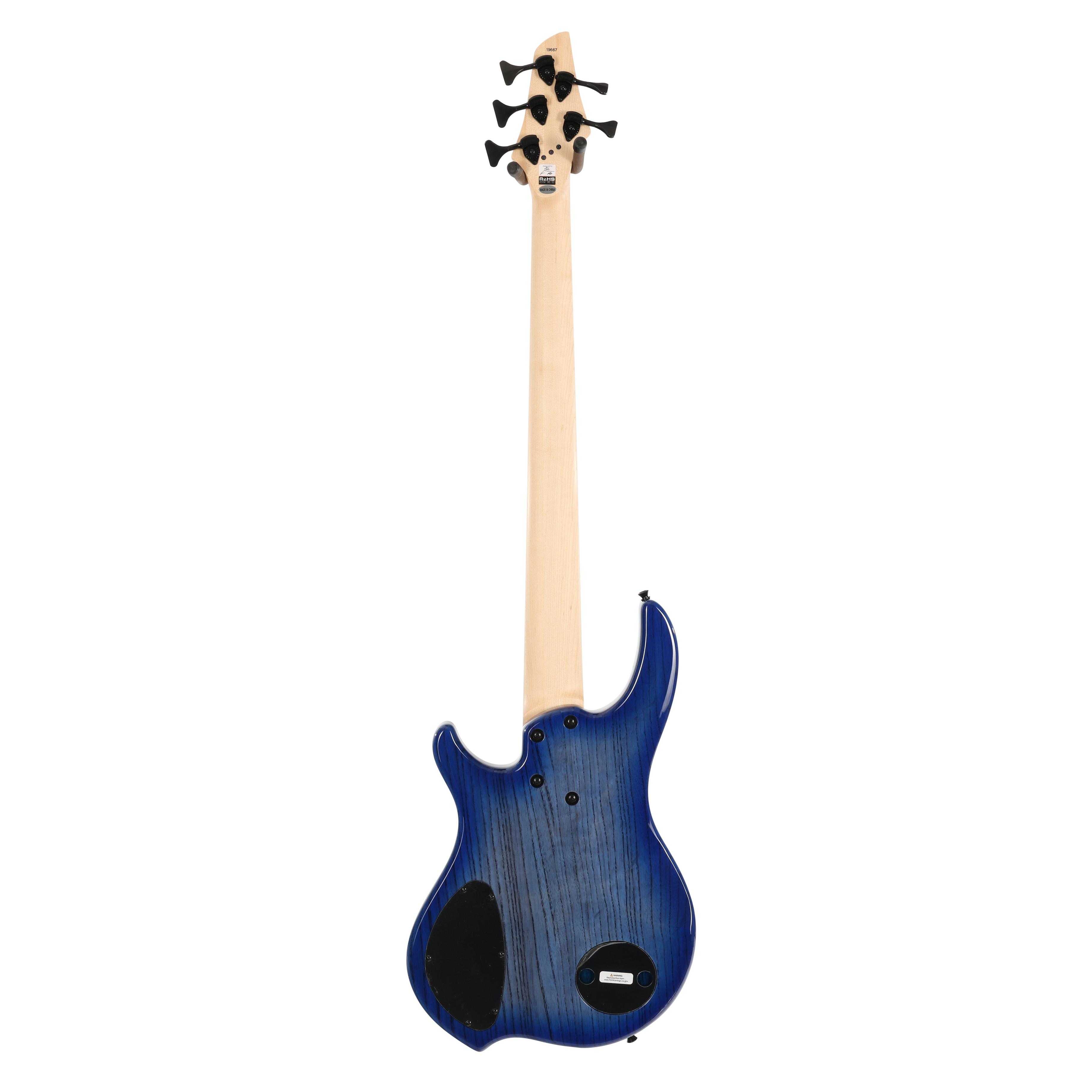 Dingwall Combustion Nashville Edition 5-String Bass Guitar in Quilted Indigoburst, Maple Board - CN35QIBMSH (4).jpg