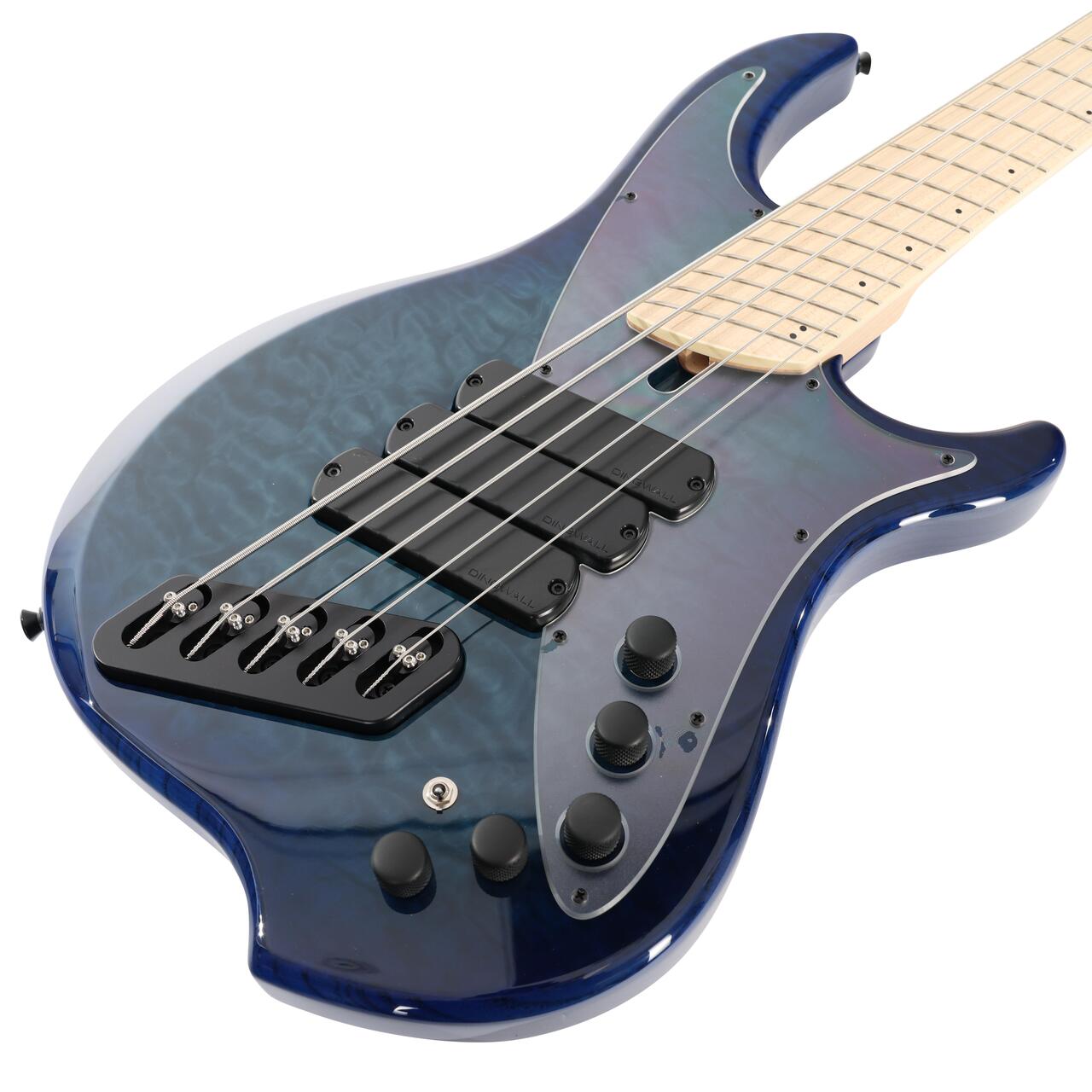 Dingwall Combustion Nashville Edition 5-String Bass Guitar in Quilted Indigoburst, Maple Board - CN35QIBMSH (5).jpg