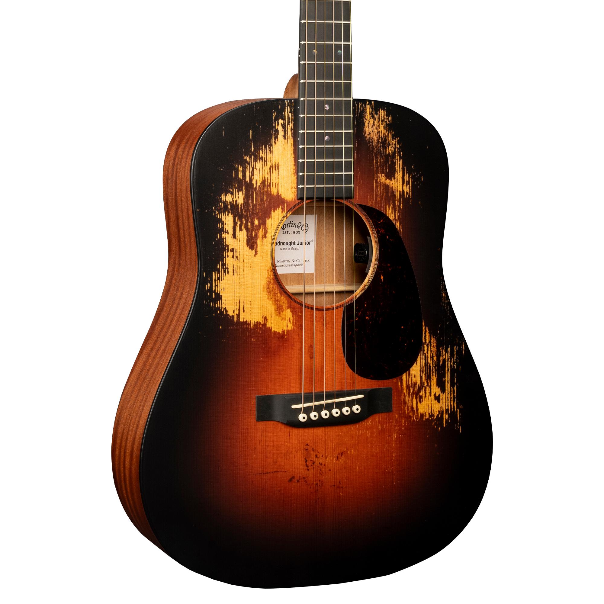 Martin Junior Series D Jr E StreetLegend Electro Acoustic Guitar Burst  - D Jr E StreetLegend_Front-Cropped.jpg