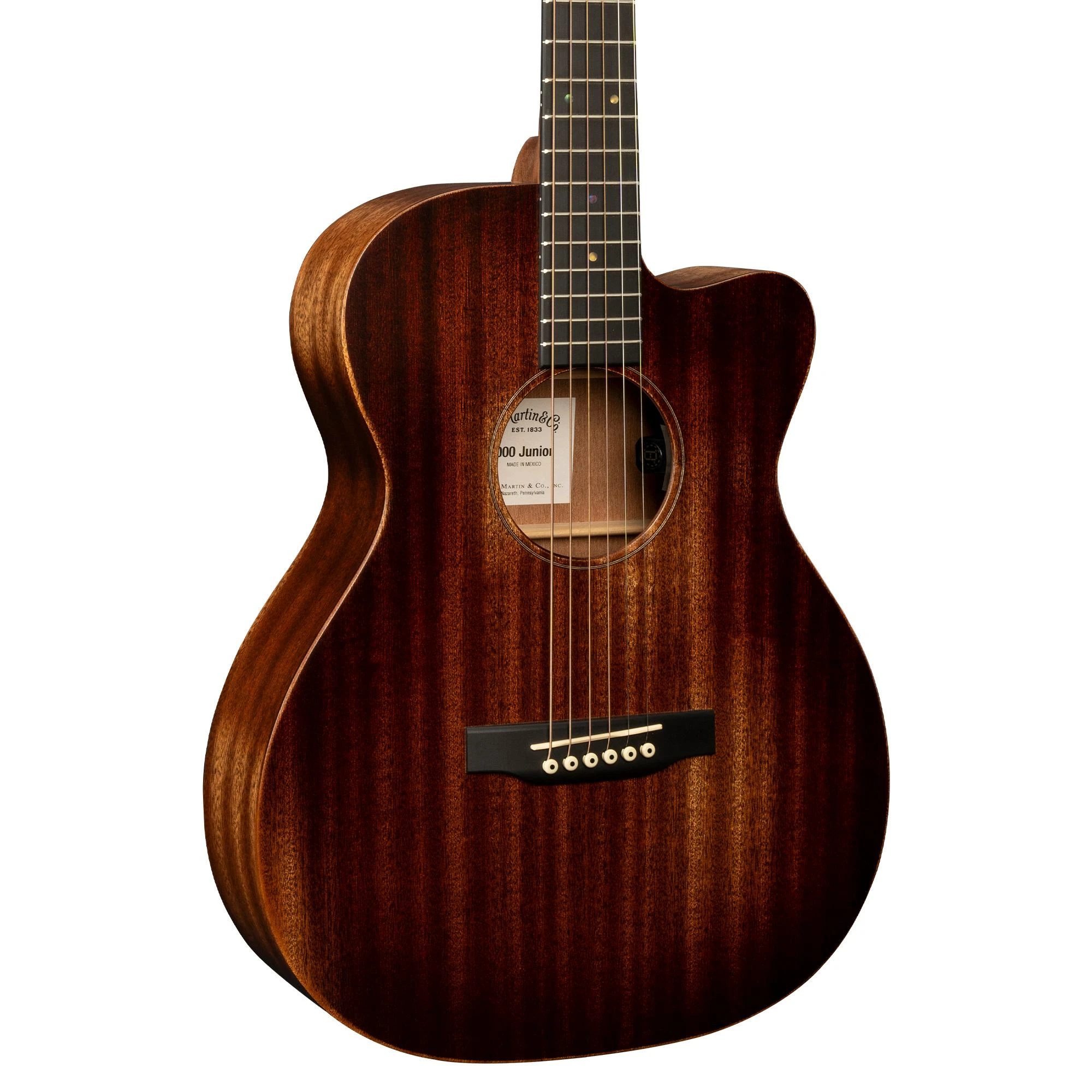 Martin Junior Series 000C Jr E StreetMaster Electro Acoustic Guitar - 000C Jr E StreetMaster_Front-Cropped.jpg