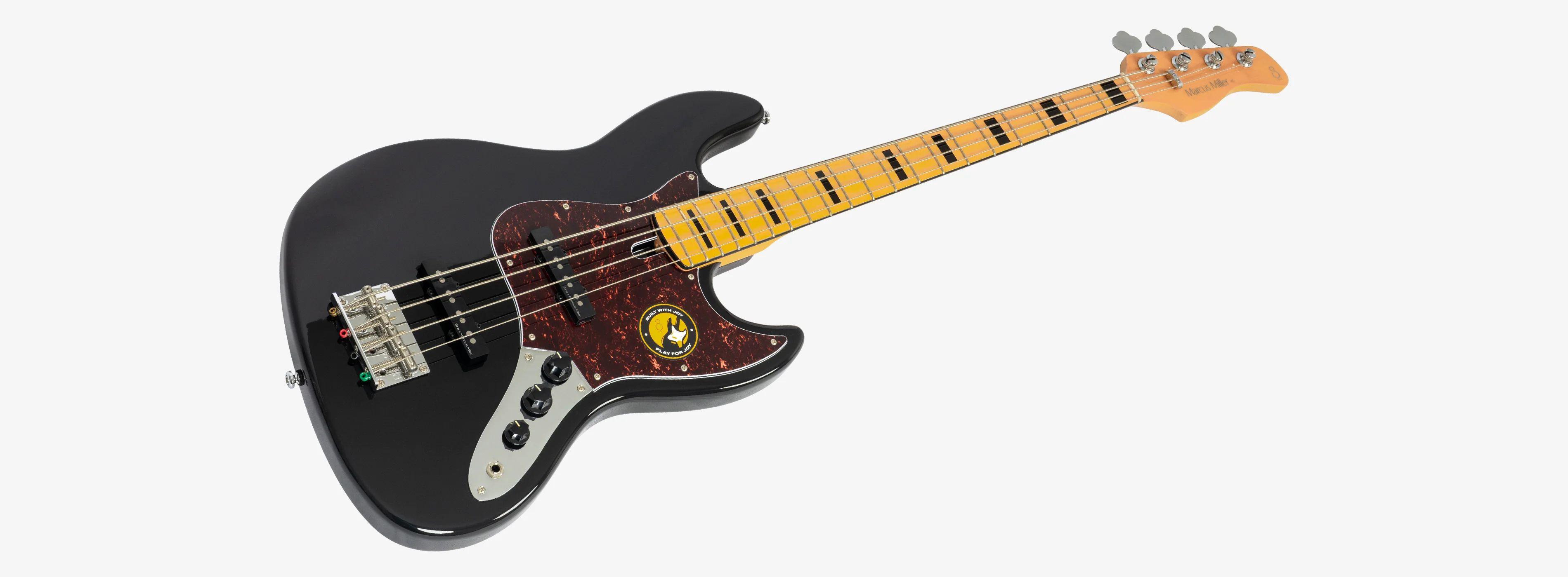 Sire Marcus Miller V5 4-String Bass Guitar in Black - V5_ALDER_4_BK_3_compressed.jpg