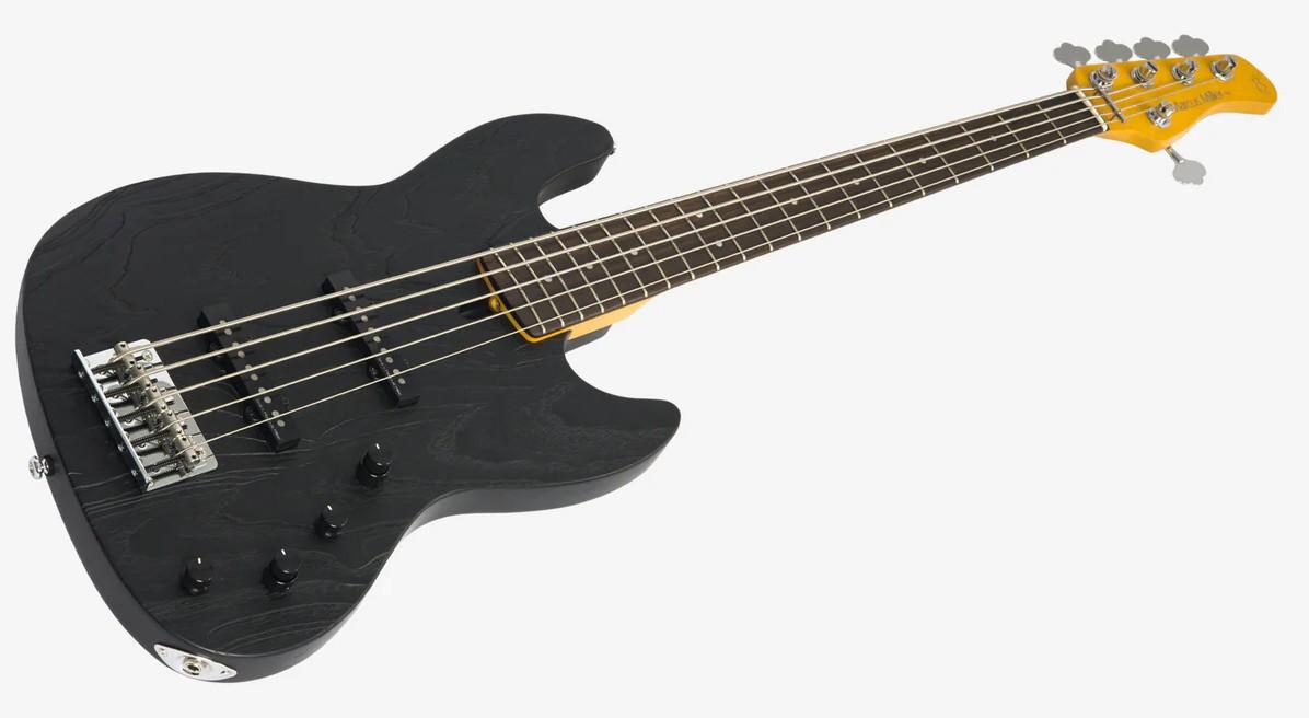 Sire Marcus Miller V6 5-String Bass Guitar in Black - SIREV6SA5BK-edit (4).jpg