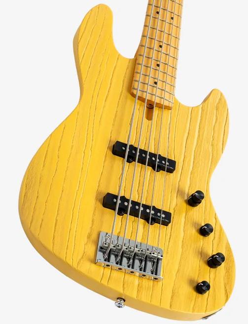 Sire Marcus Miller V6 5-String Bass Guitar in Butterscotch - SIREV6SA5BSC-edit (4).jpg