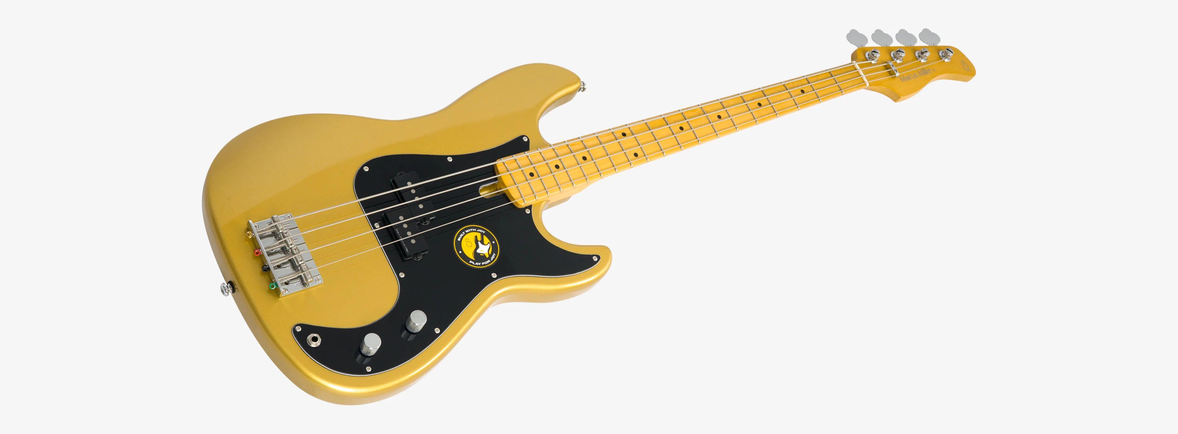 Sire Marcus Miller P5 4-String Bass Guitar in Metallic Gold - P5_ALDER_4_MGO_3_compressed.jpg