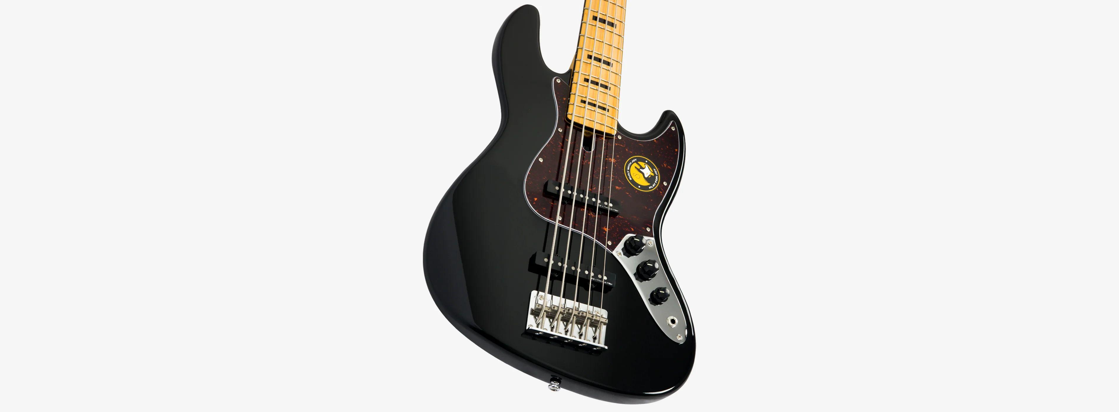 Sire Marcus Miller V5 5-String Bass Guitar in Black - Andertons
