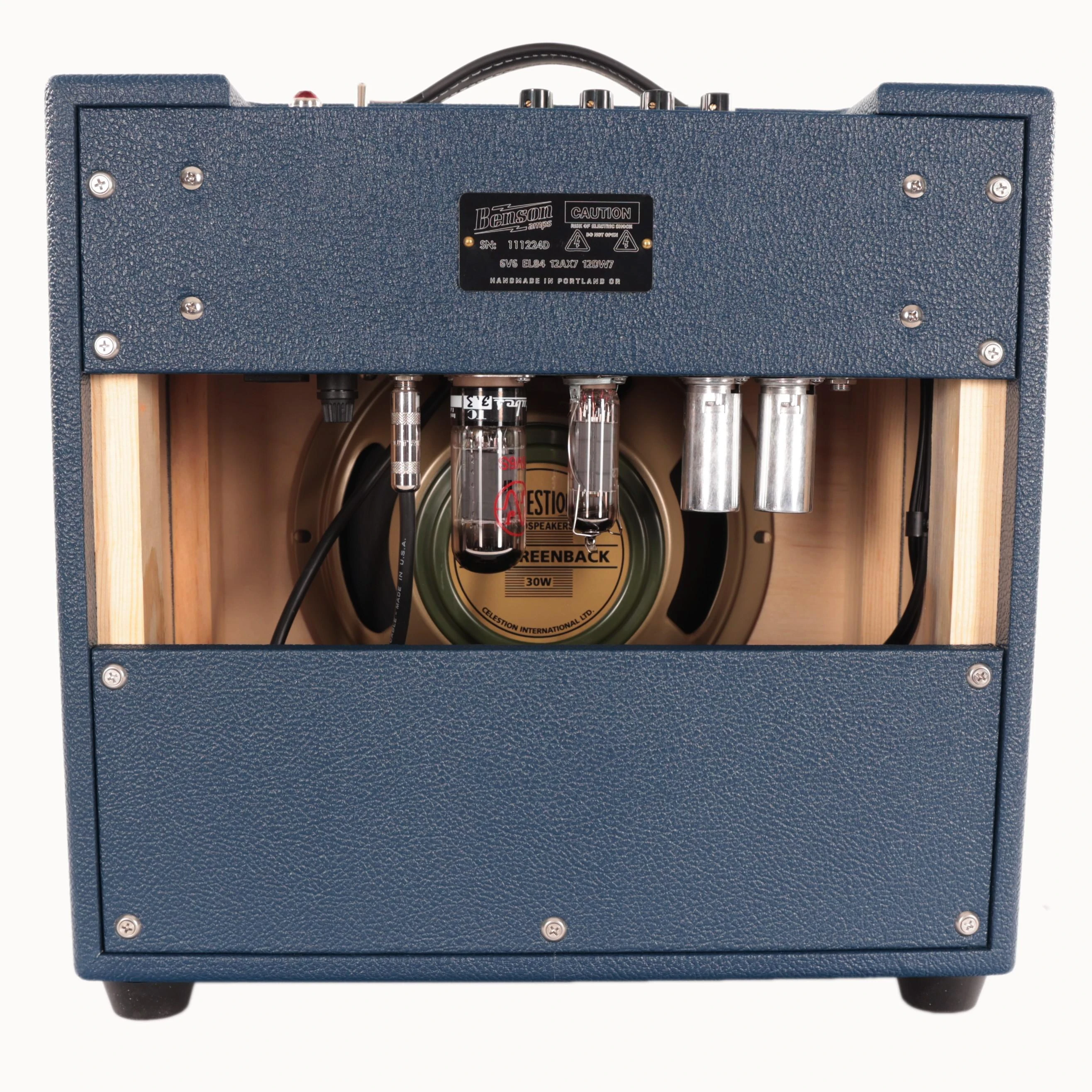 Benson Vinny 5W 1X10 Valve Reverb Combo Amp In Limited Edition Blue and Wheat - BEN-VINNY-BLWH-V2 (16).jpg