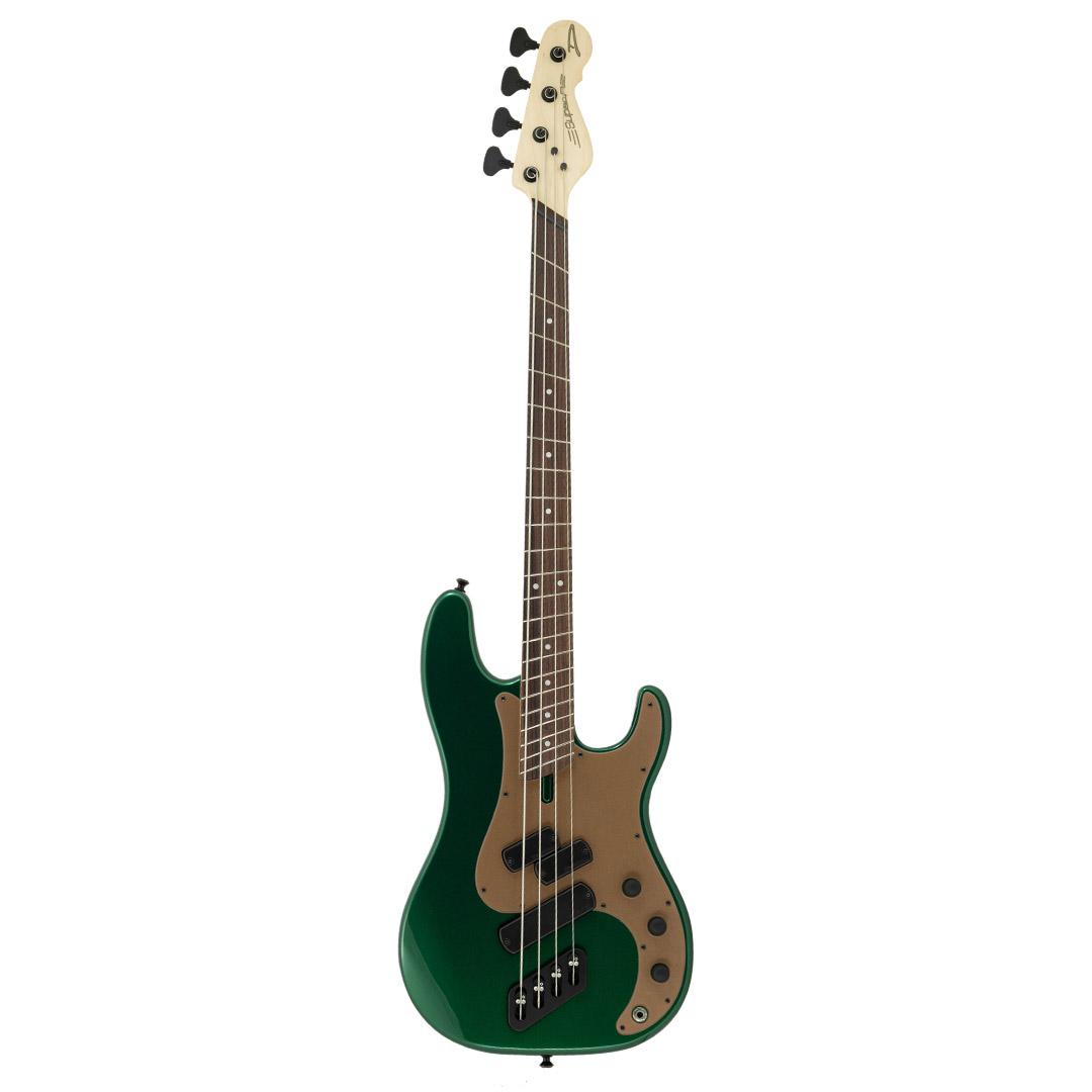 Dingwall SP-1 4-String Bass Guitar in Dark Candy Green, Rosewood Fretboard - SP1-Gloss-Dark-Candy-Green-w--Matte-Cocoa-PG-4-String-(1-7).jpg