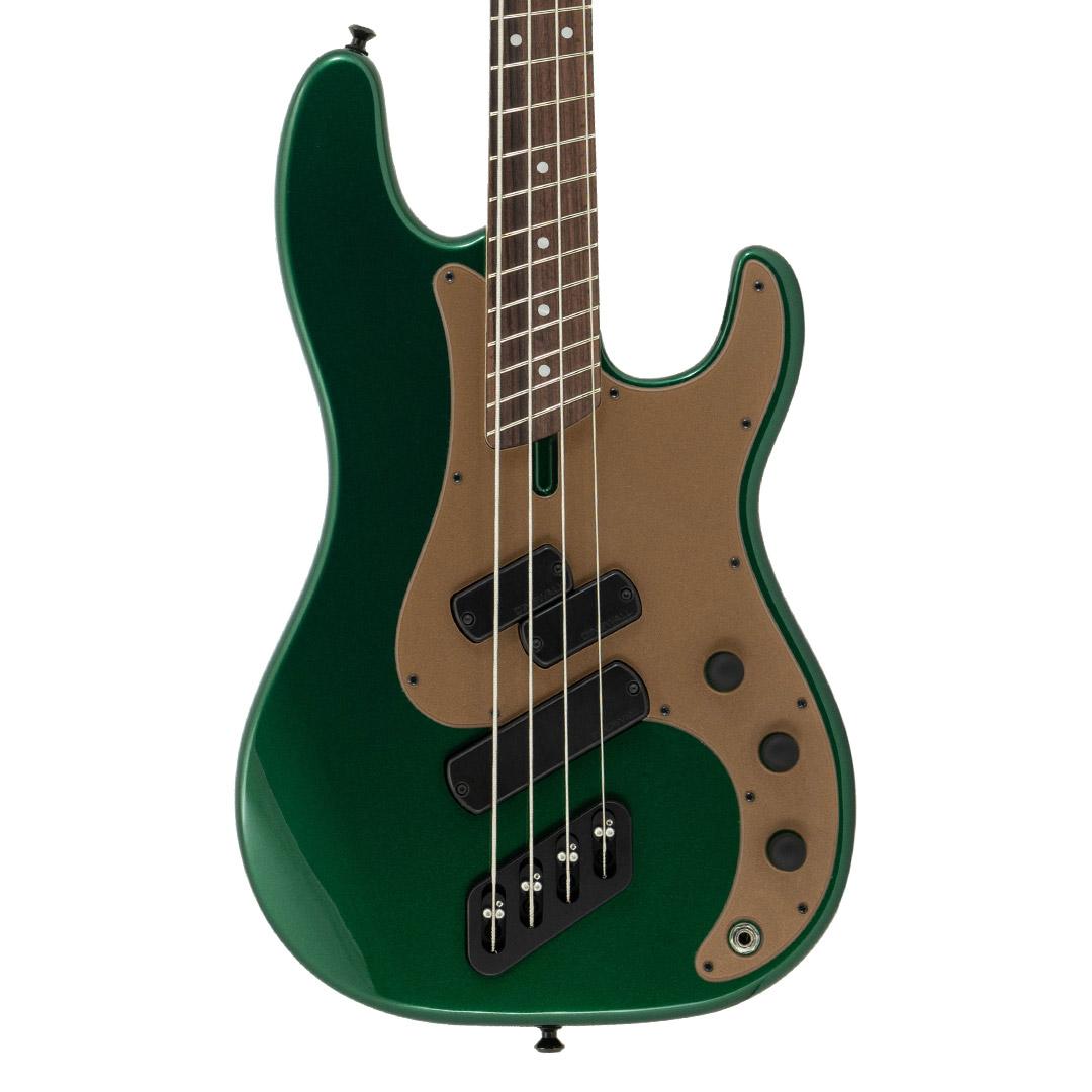 Dingwall SP-1 4-String Bass Guitar in Dark Candy Green, Pau Ferro Fretboard - SP1-Gloss-Dark-Candy-Green-w--Matte-Cocoa-PG-4-String-thumb.jpg