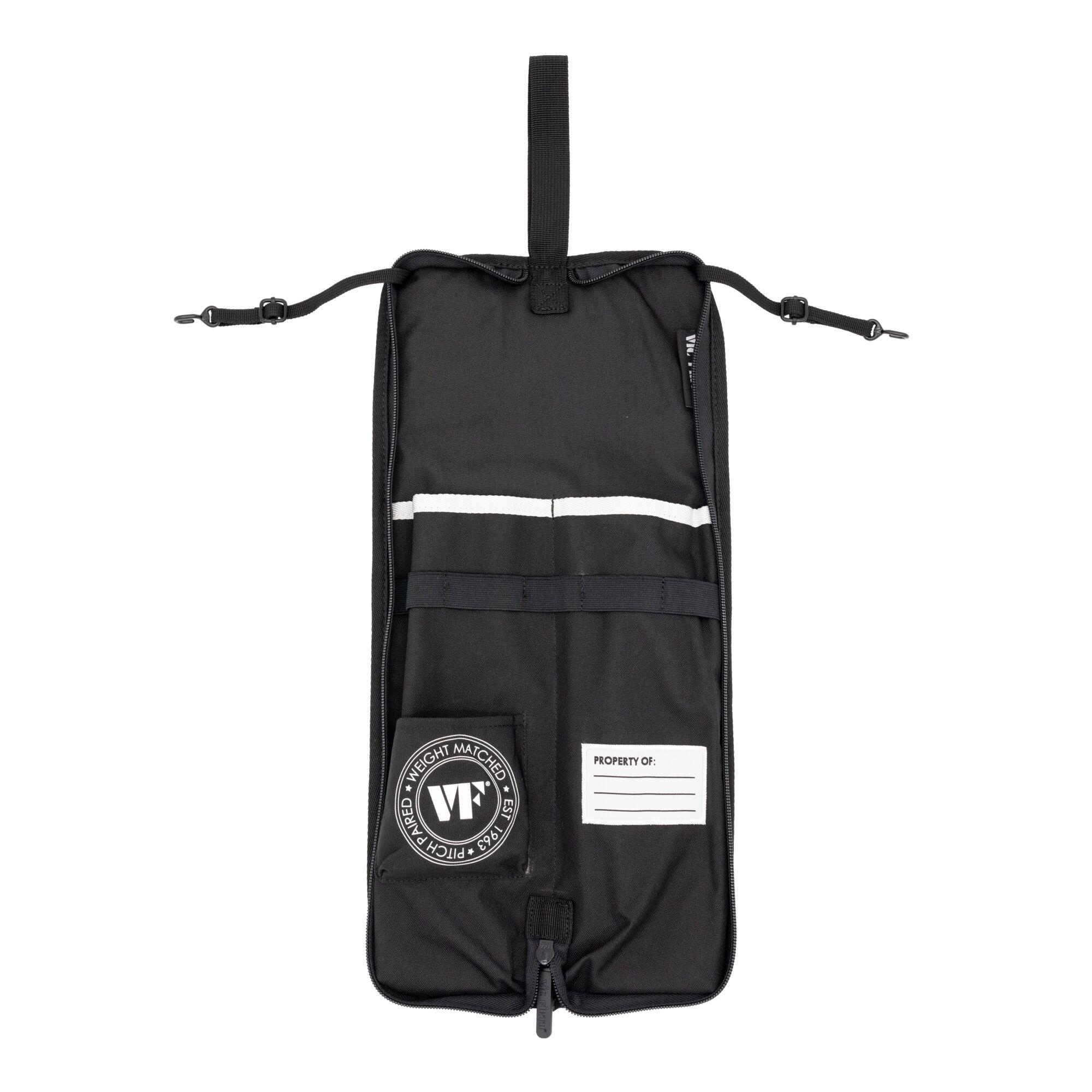 VIC FIRTH ESSENTIAL STICK BAG BLACK - 2000 X 2000 JPG-VF-Students_Stick-Bag-Small_VXSB00301_open-empty.jpg