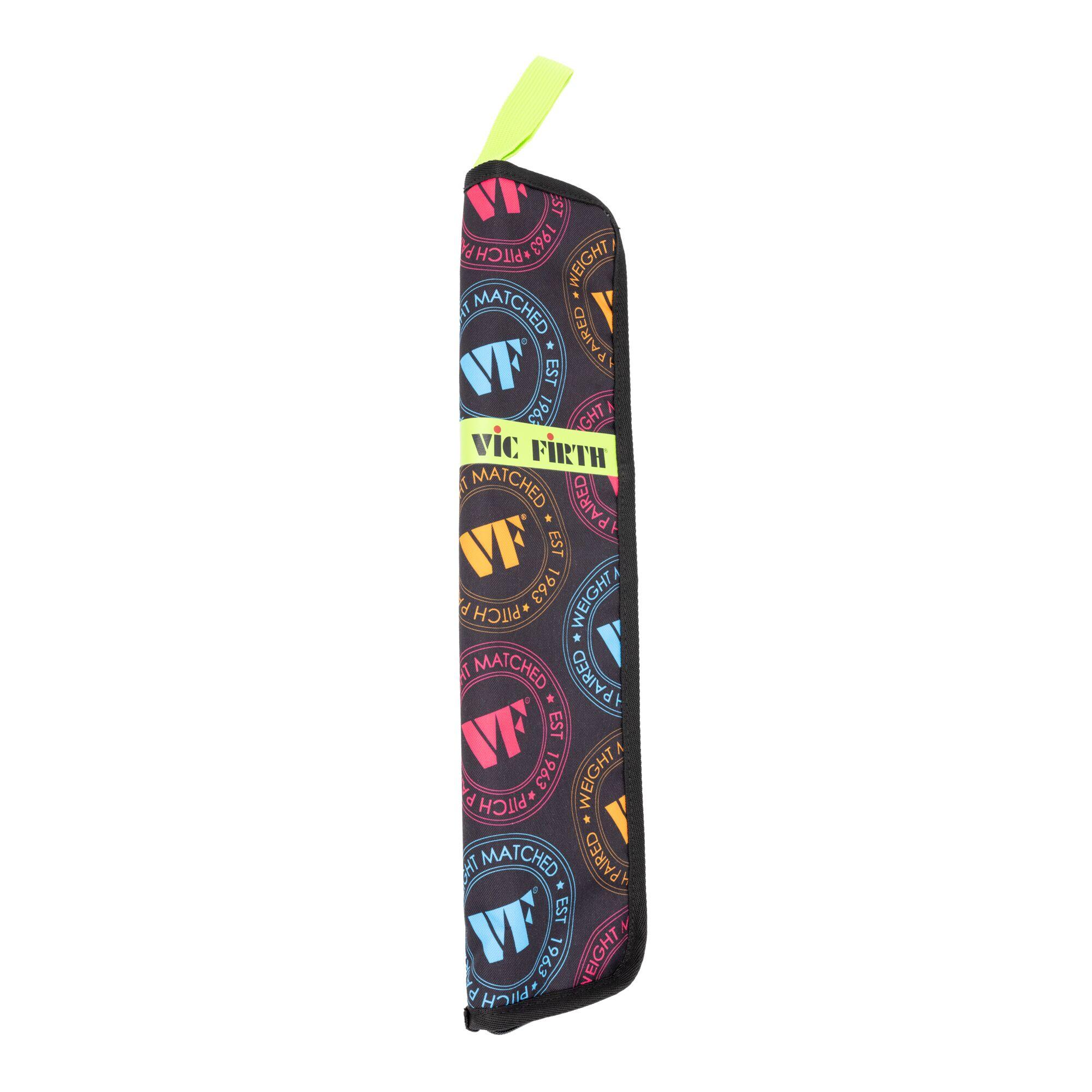 VIC FIRTH ESSENTIAL STICK BAG NEON - 2000 X 2000 JPG-VF-Students_Stick-Bag-Small_VXSB00201_side-1.jpg