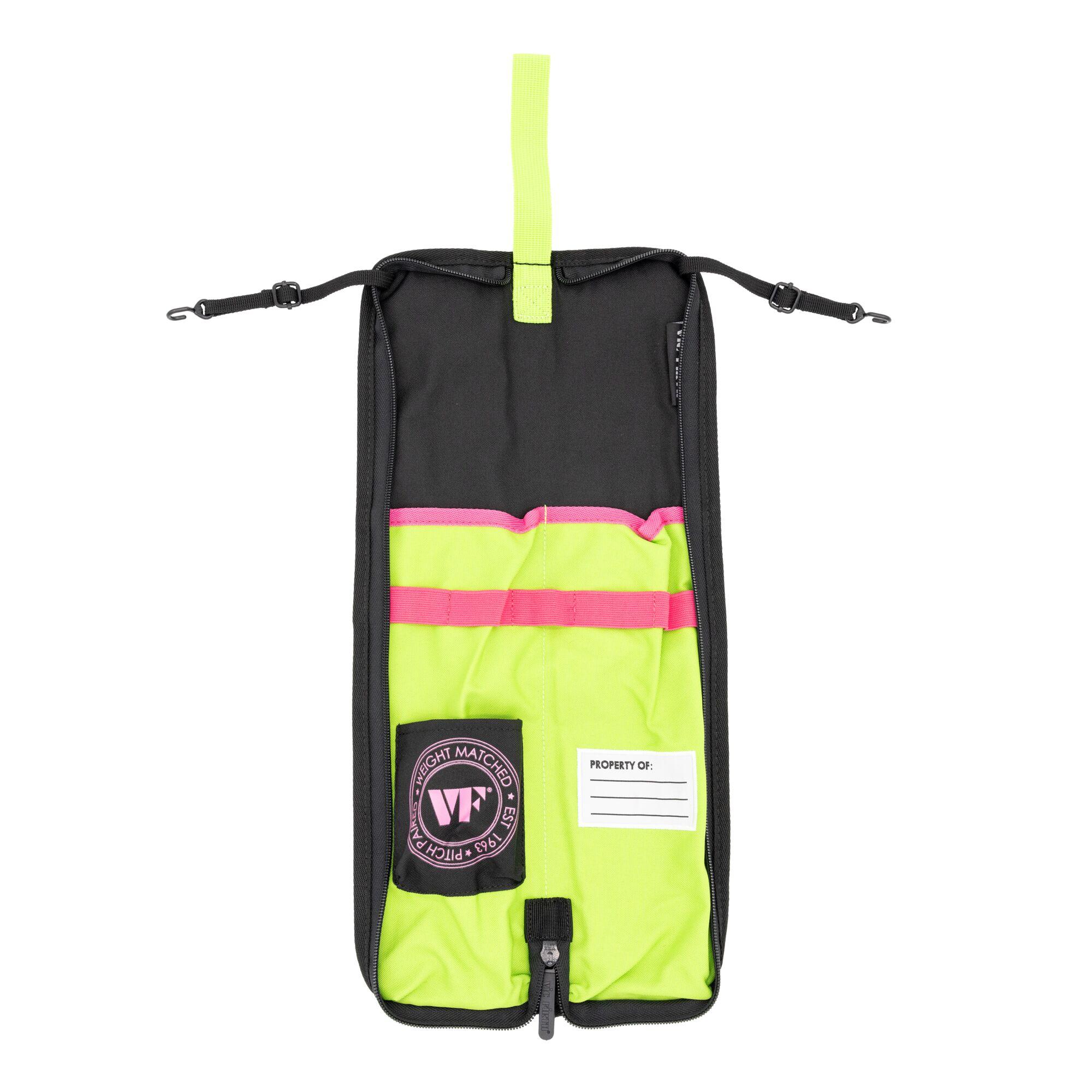VIC FIRTH ESSENTIAL STICK BAG NEON - 2000 X 2000 JPG-VF-Students_Stick-Bag-Small_VXSB00201_open-empty.jpg